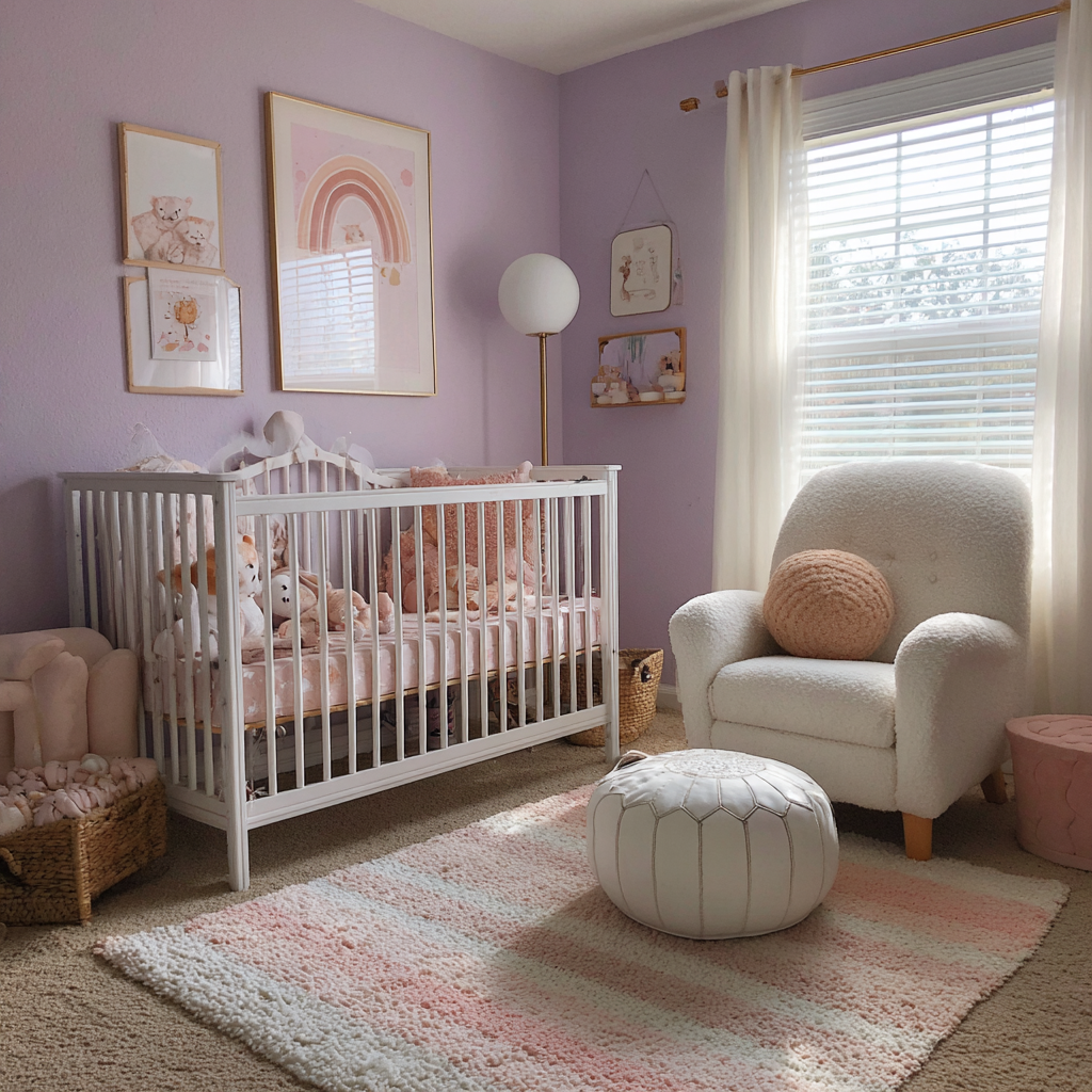 Une chambre d'enfant décorée pour une petite fille | Source : Midjourney