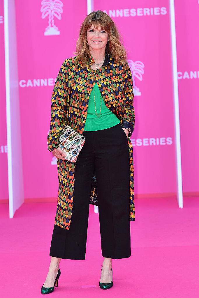 Gwendoline Hamon assiste au Pink Carpet lors du quatrième jour du 8e Festival international Canneseries au Palais des Festivals, le 27 avril 2025 à Cannes, en France I Source : Getty Images