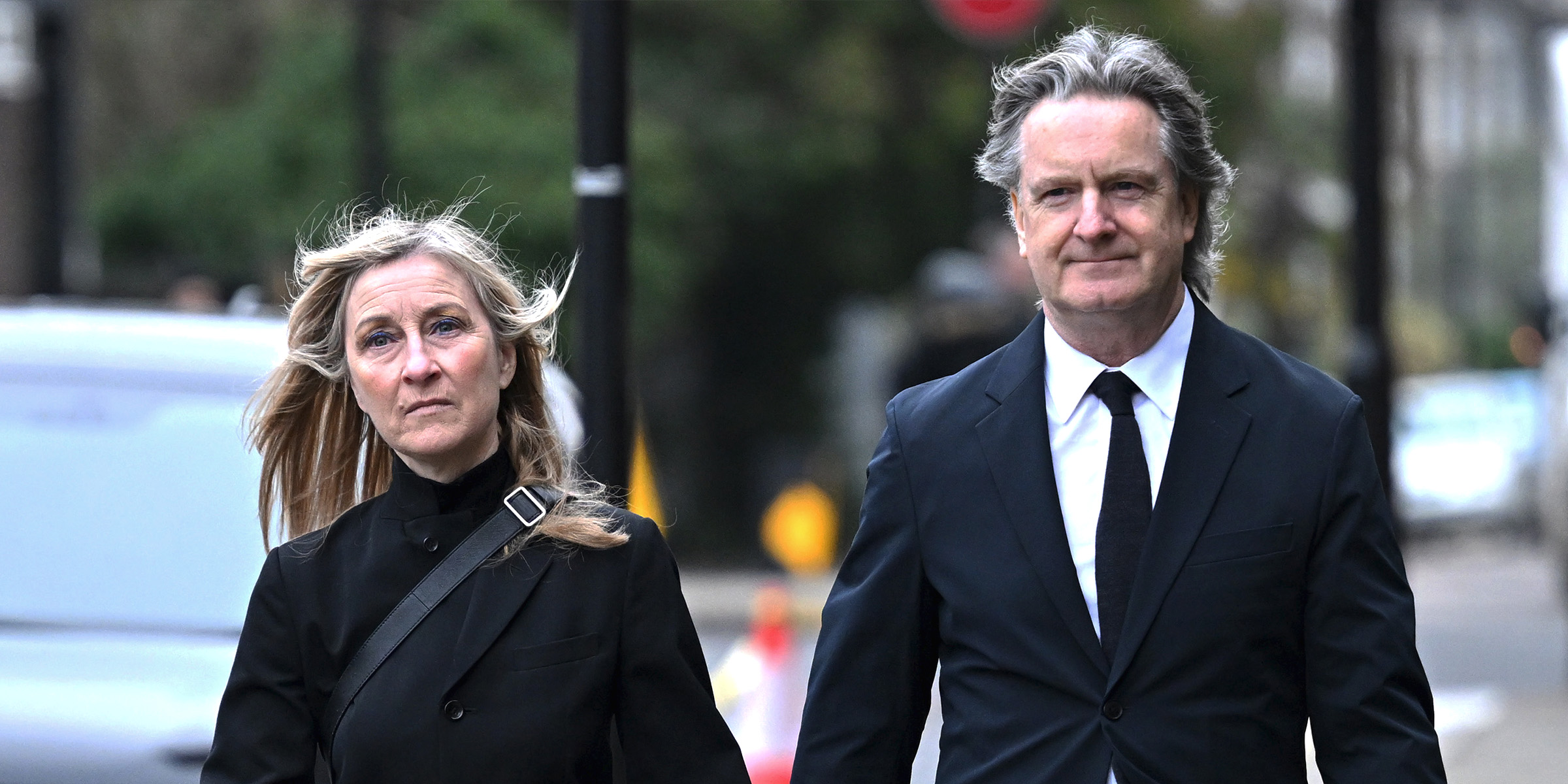 Fiona Phillips et Martin Frizell | Source : Getty Images