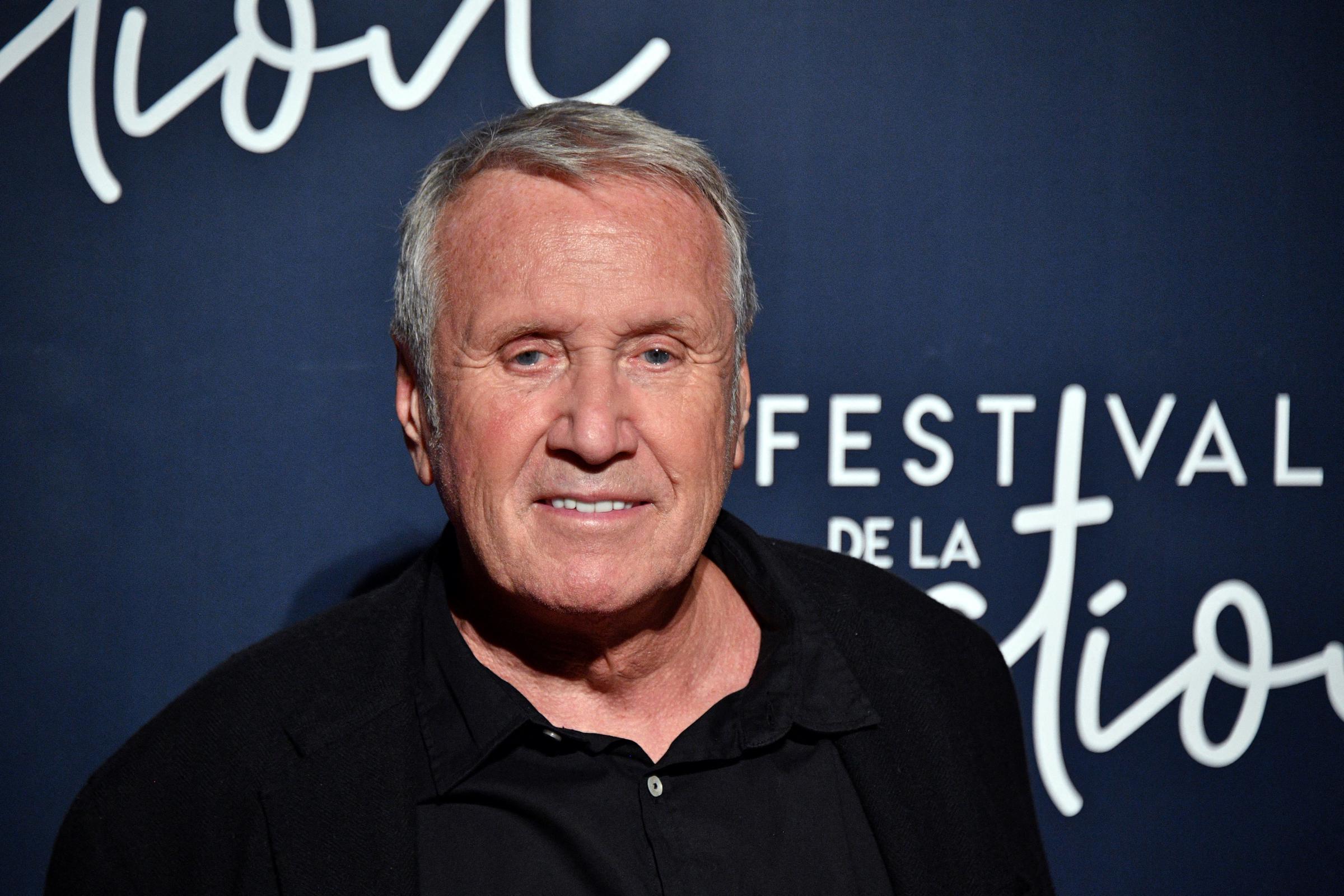 Yves Rénier pose lors de la 20e édition du Festival de la fiction TV à La Rochelle, dans l'ouest de la France I Source : Getty Images