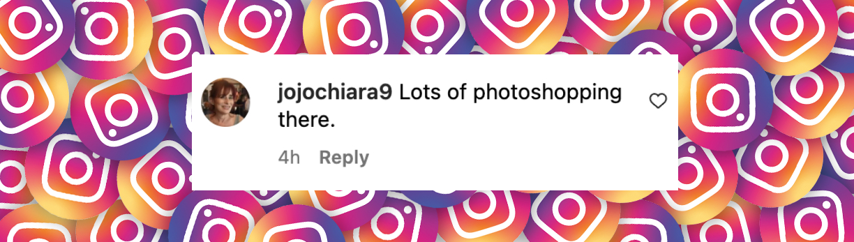 Commentaire d'un netizen sur la photo du 60e anniversaire d'Elizabeth Hurley, postée le 10 juin 2025 | Source : Instagram.com/hellocanadamag