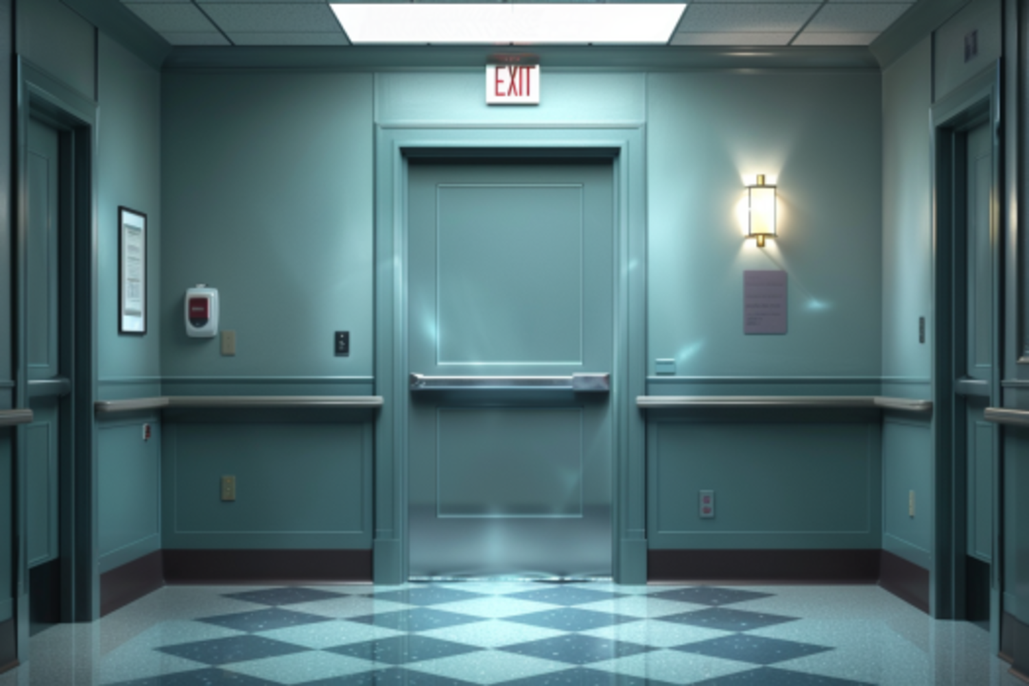 Une salle d'hôpital | Source : Midjourney