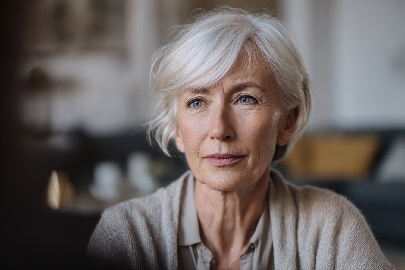 Une femme qui parle à l'ex de sa fille | Source : Midjourney