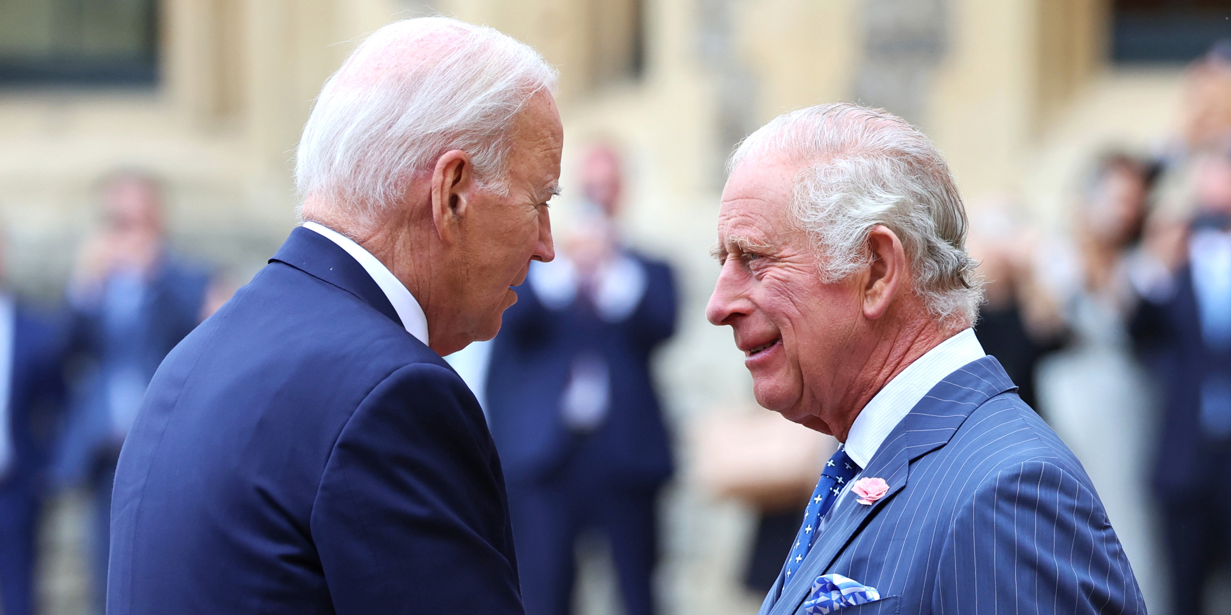 Joe Biden et le roi Charles III | Source : Getty Images