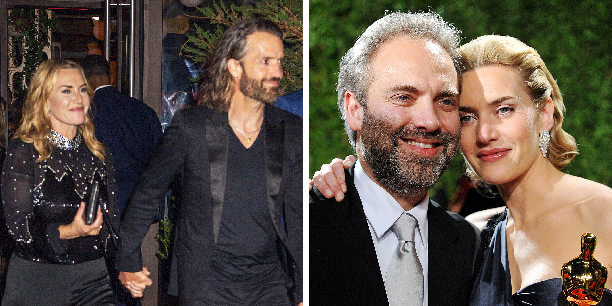 Kate Winslet et Edward Abel Smith I Sam Mendes et Kate Winslet | Source : Getty Images