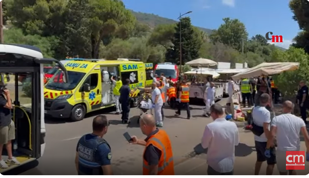 Accident de train à Ajaccio | Source : youtube.com/@corse-matinpresse7063