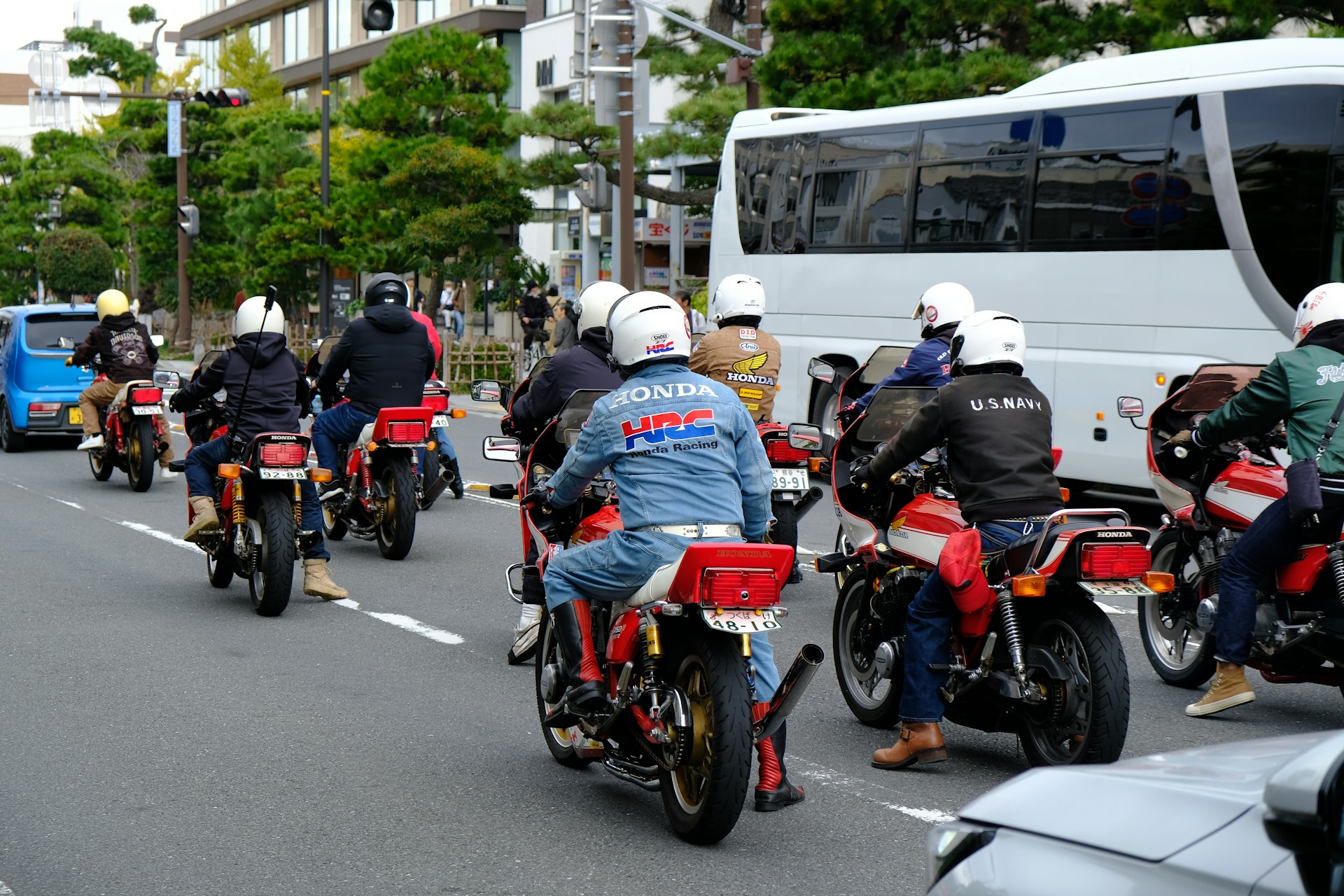 Un rassemblement de motards | Source : Unsplash