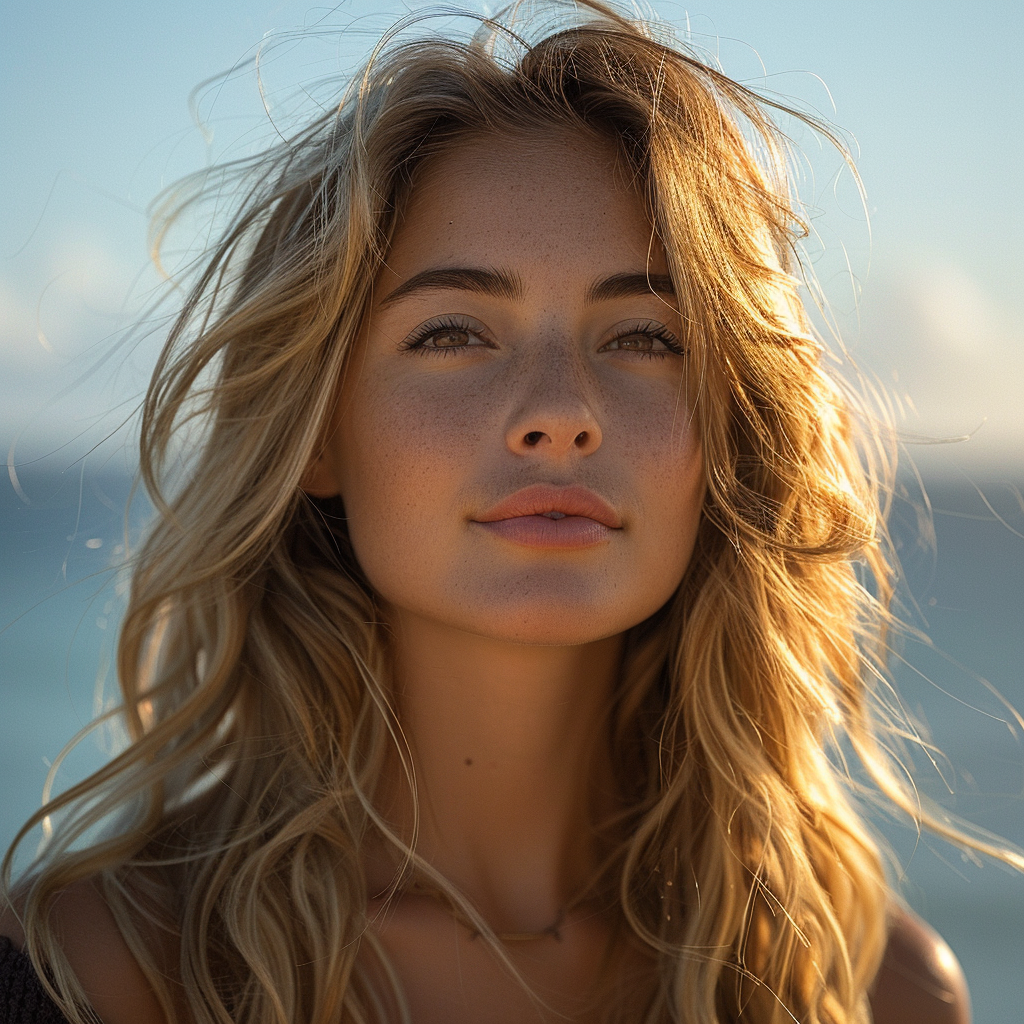 Une femme heureuse | Source : Midjourney