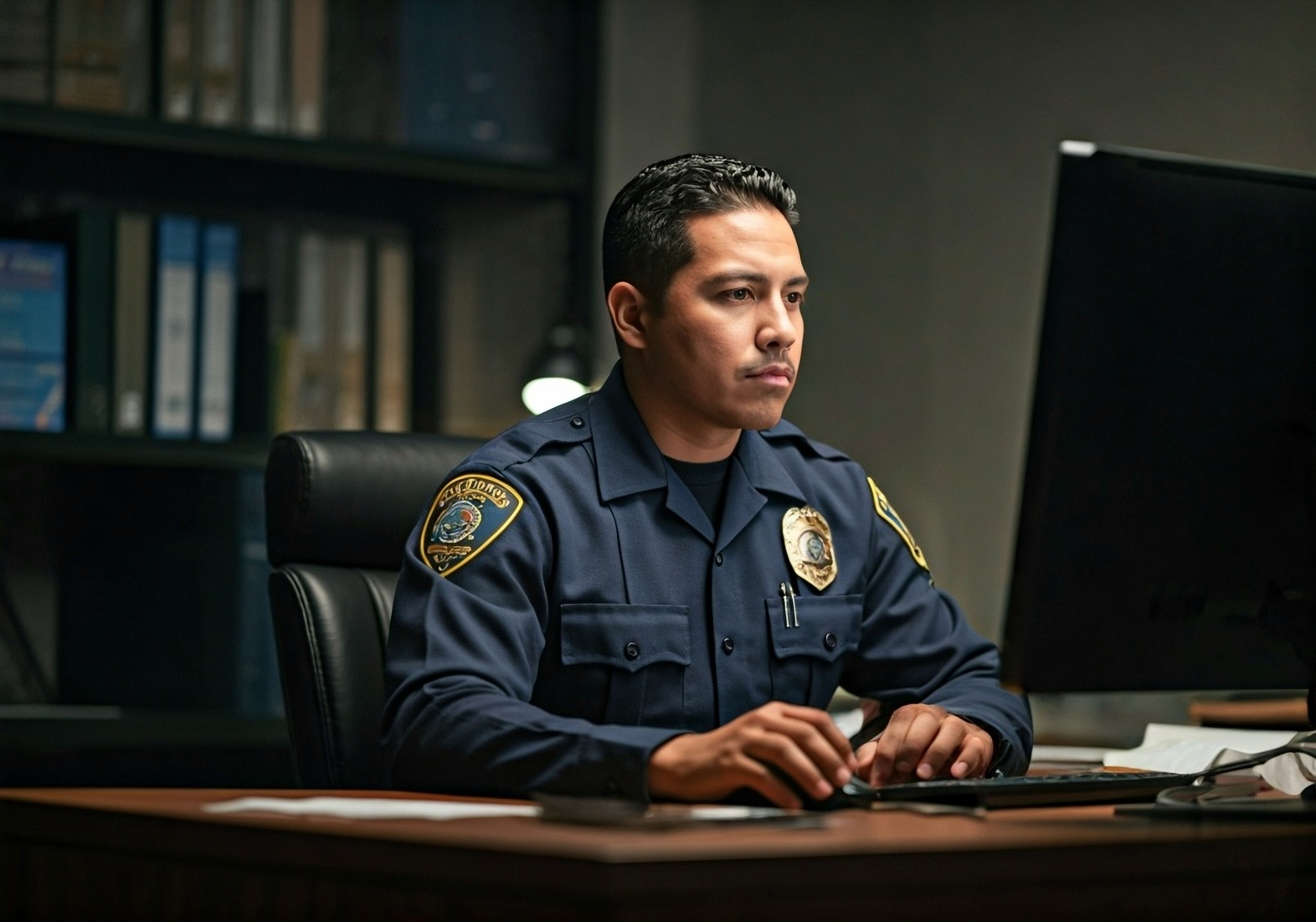 Un agent de sécurité au travail | Source : Shutterstock