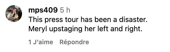 Commentaire d'un internaute I Source : https://www.instagram.com/checkthetag/p/DW20GX3gIn4/