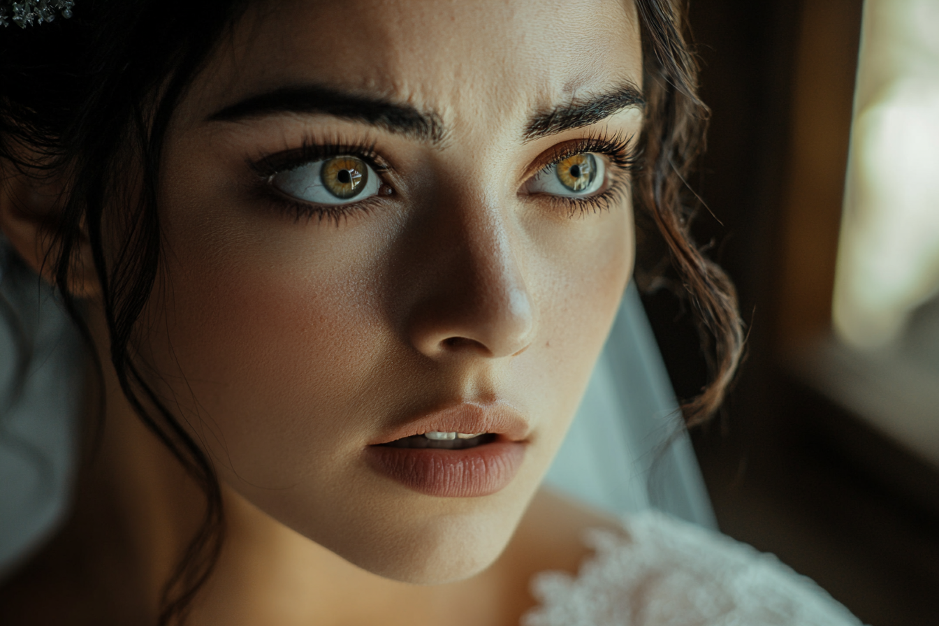 Une mariée sous le choc | Source : Midjourney