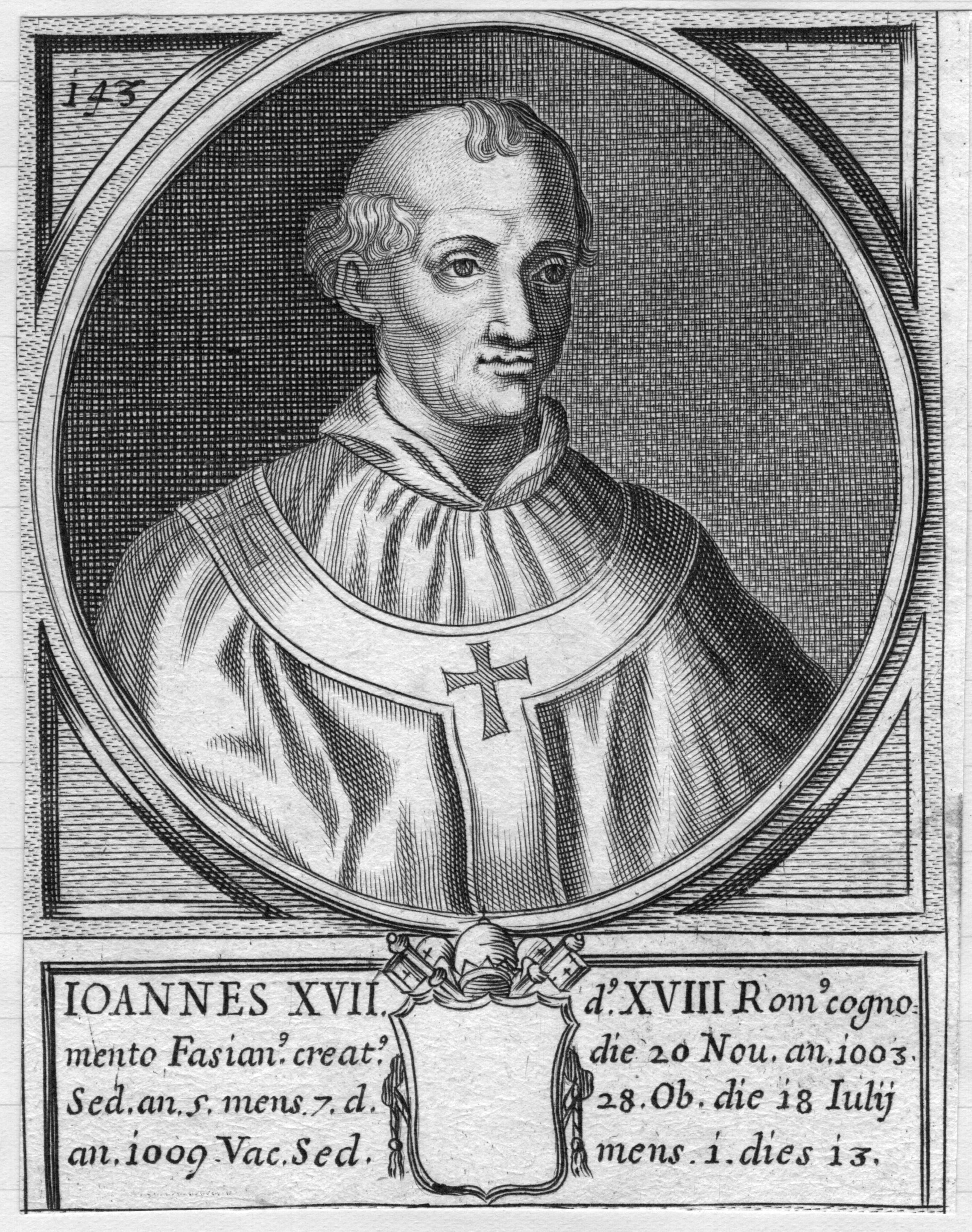 Une illustration de Jean XVII vers l'an 1000 après J.-C. | Source : Getty Images