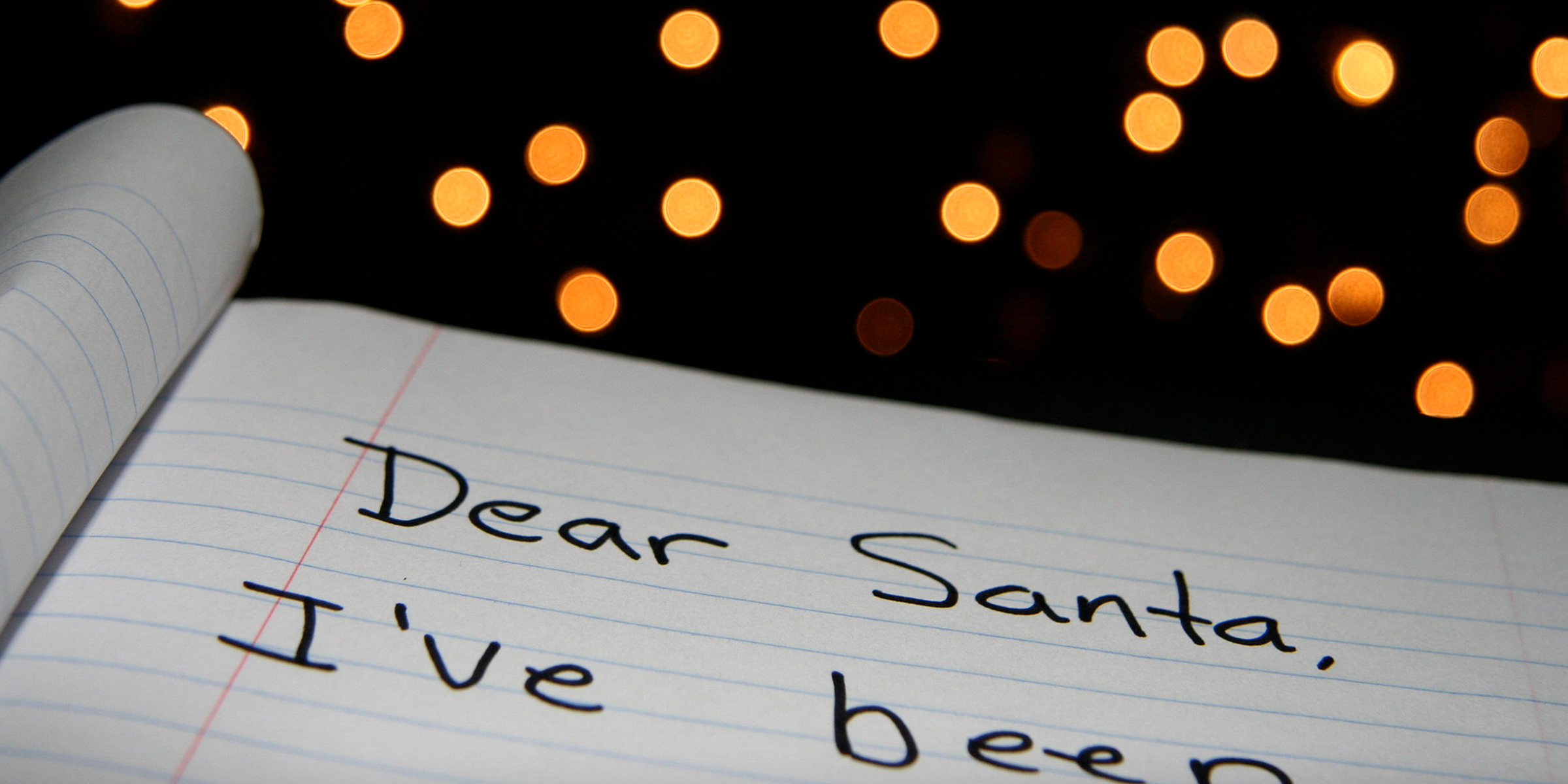 Une lettre au Père Noël | Source : Flickr