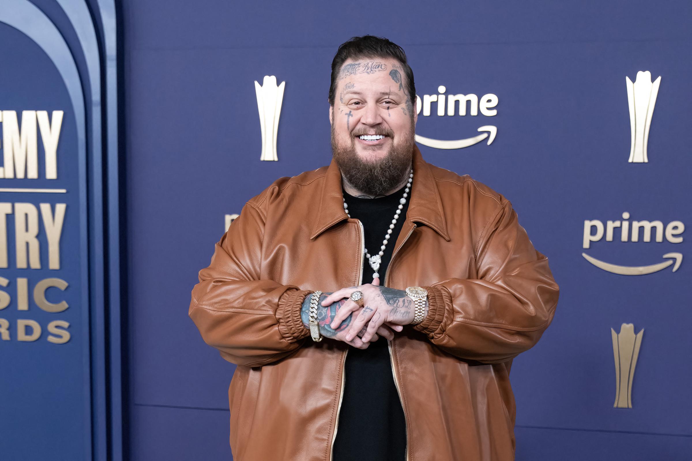 Jelly Roll lors de la 59e cérémonie de remise des prix de l'Academy of Country Music, le 16 mai 2024, à Frisco, au Texas. | Source : Getty Images