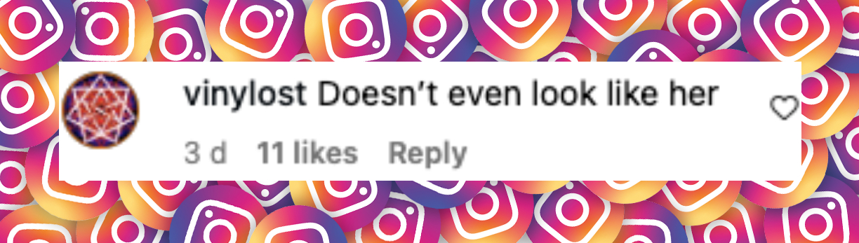 Commentaire d'un internaute sur Miley Cyrus, posté le 28 août 2025. | Source : Instagram/entertainmenttonight