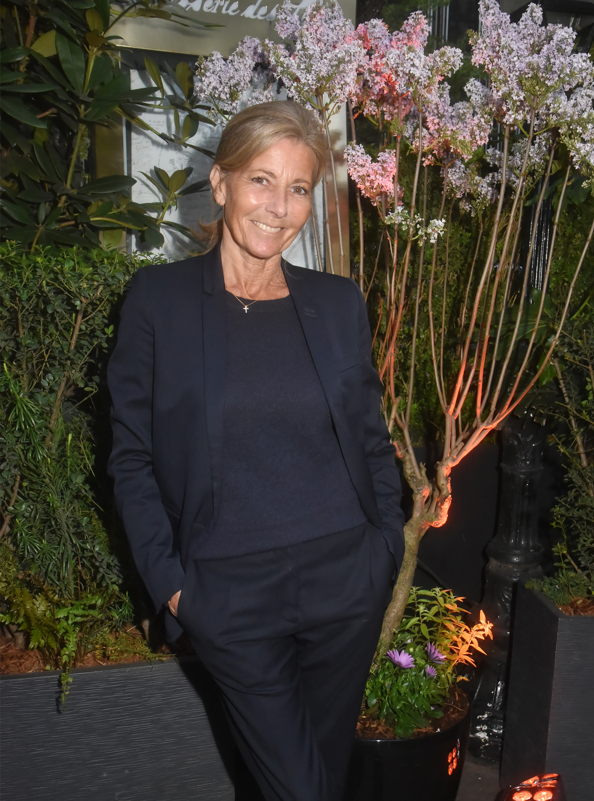 Claire Chazal assiste à la remise des prix littéraires "La Closerie Des Lilas" 2024 à la Closerie Des Lilas le 25 avril 2024 à Paris, France I Source : Getty Images