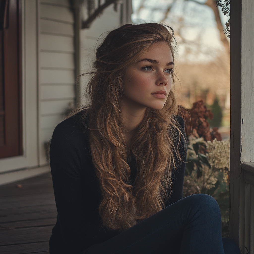 Sérieuse Emily | Source : Midjourney