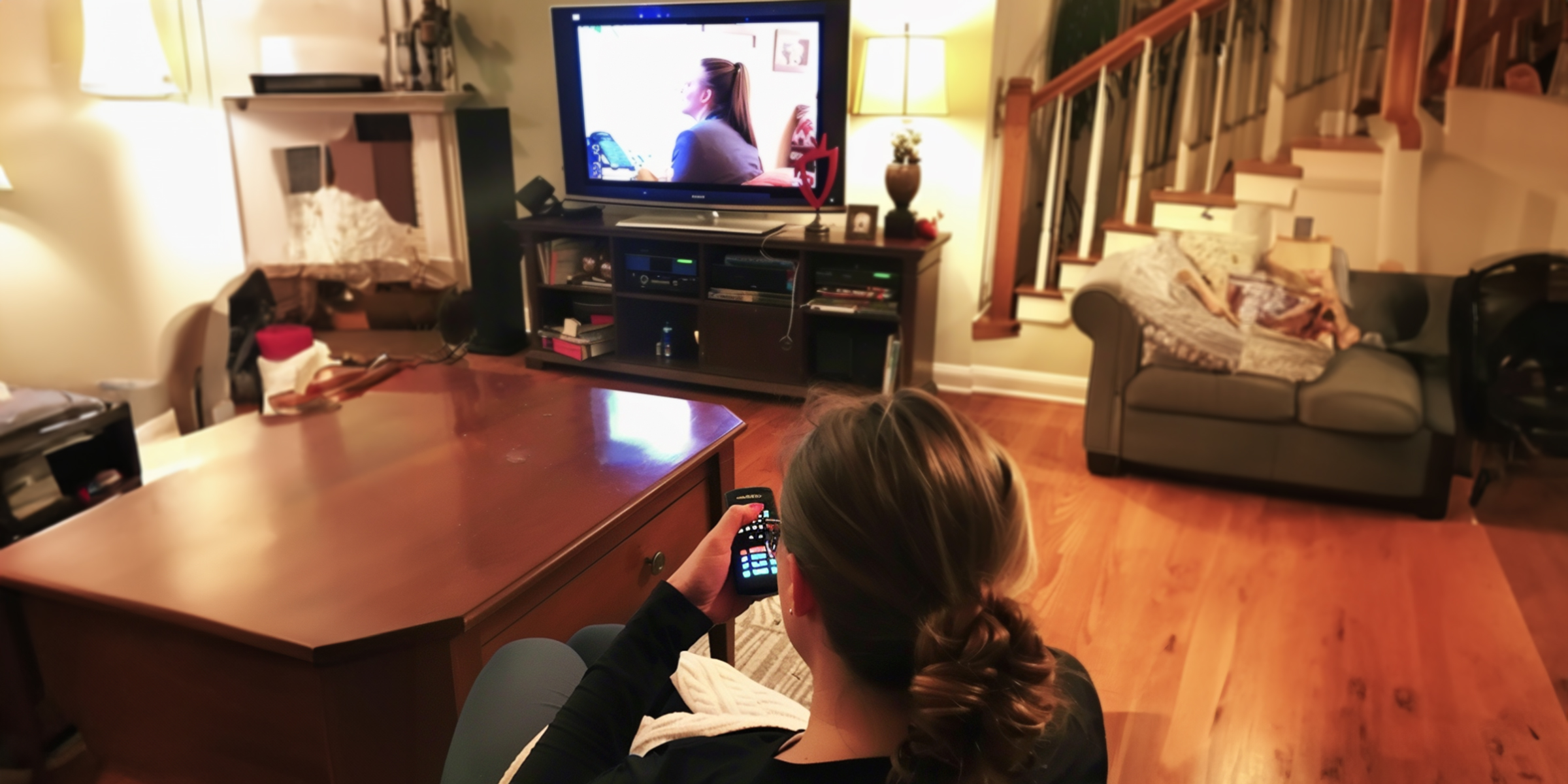 Une fille qui regarde la télévision | Source : Ozdomedia
