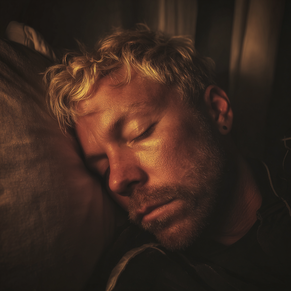 Un homme endormi | Source : Midjourney