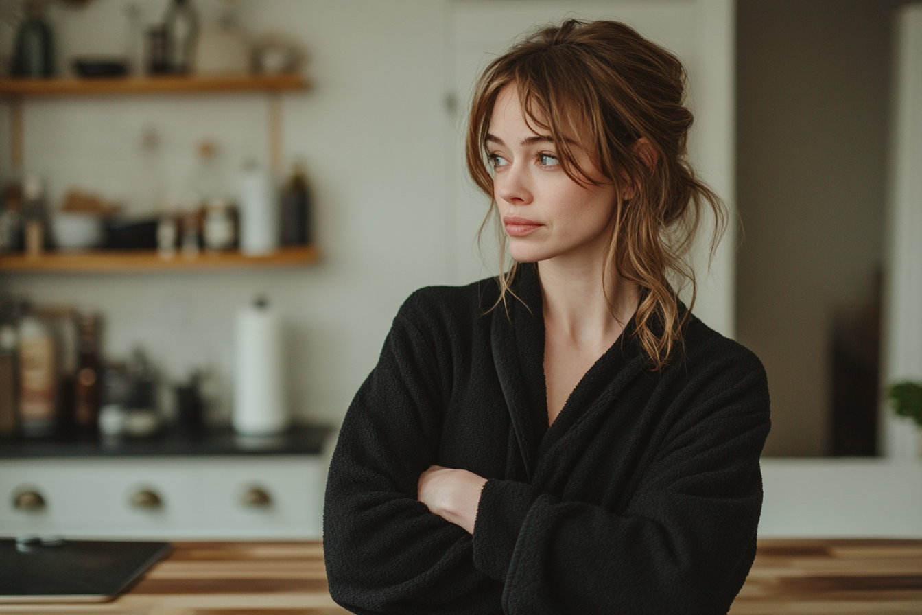 Une femme croisant les bras | Source : Midjourney