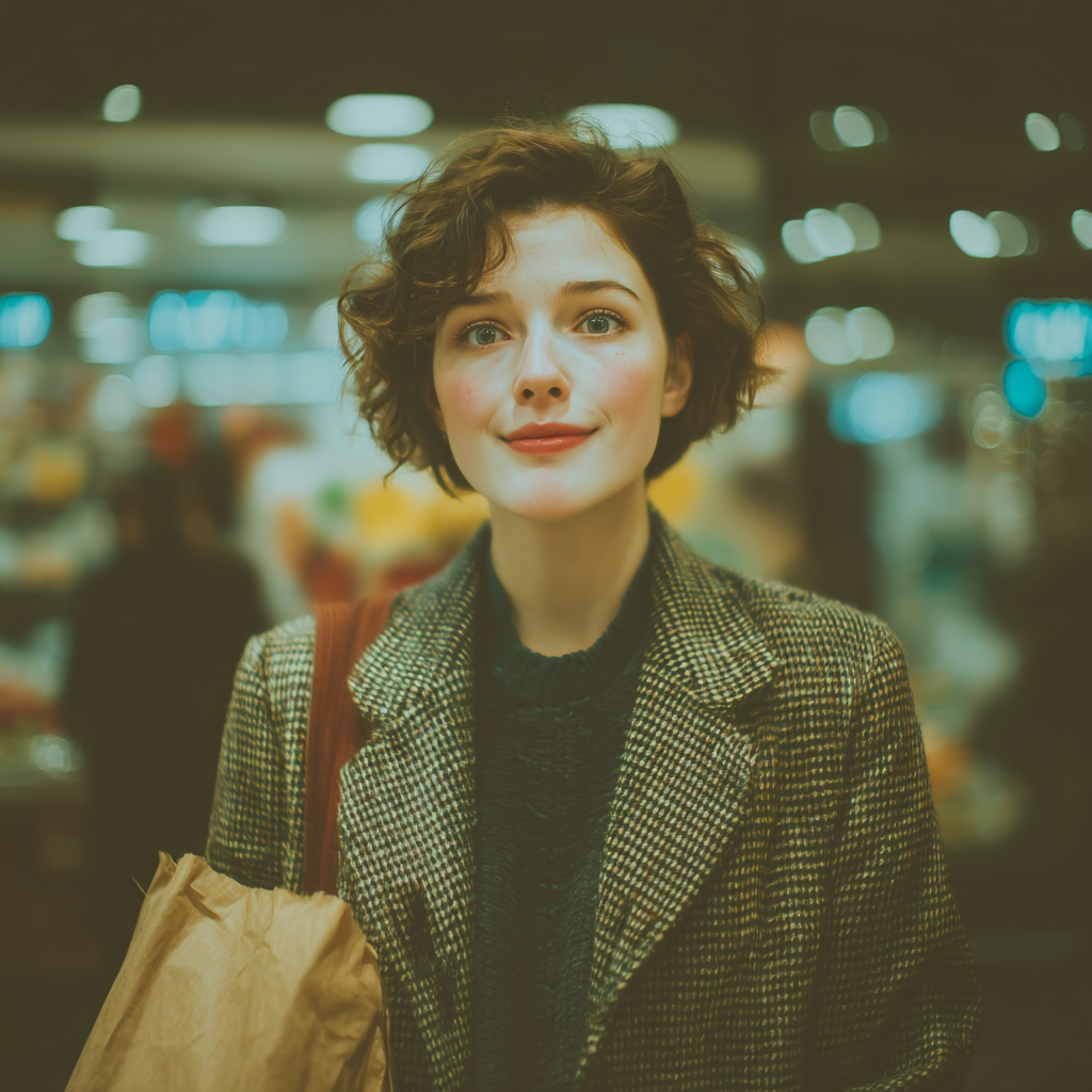 Une femme heureuse | Source : Midjourney