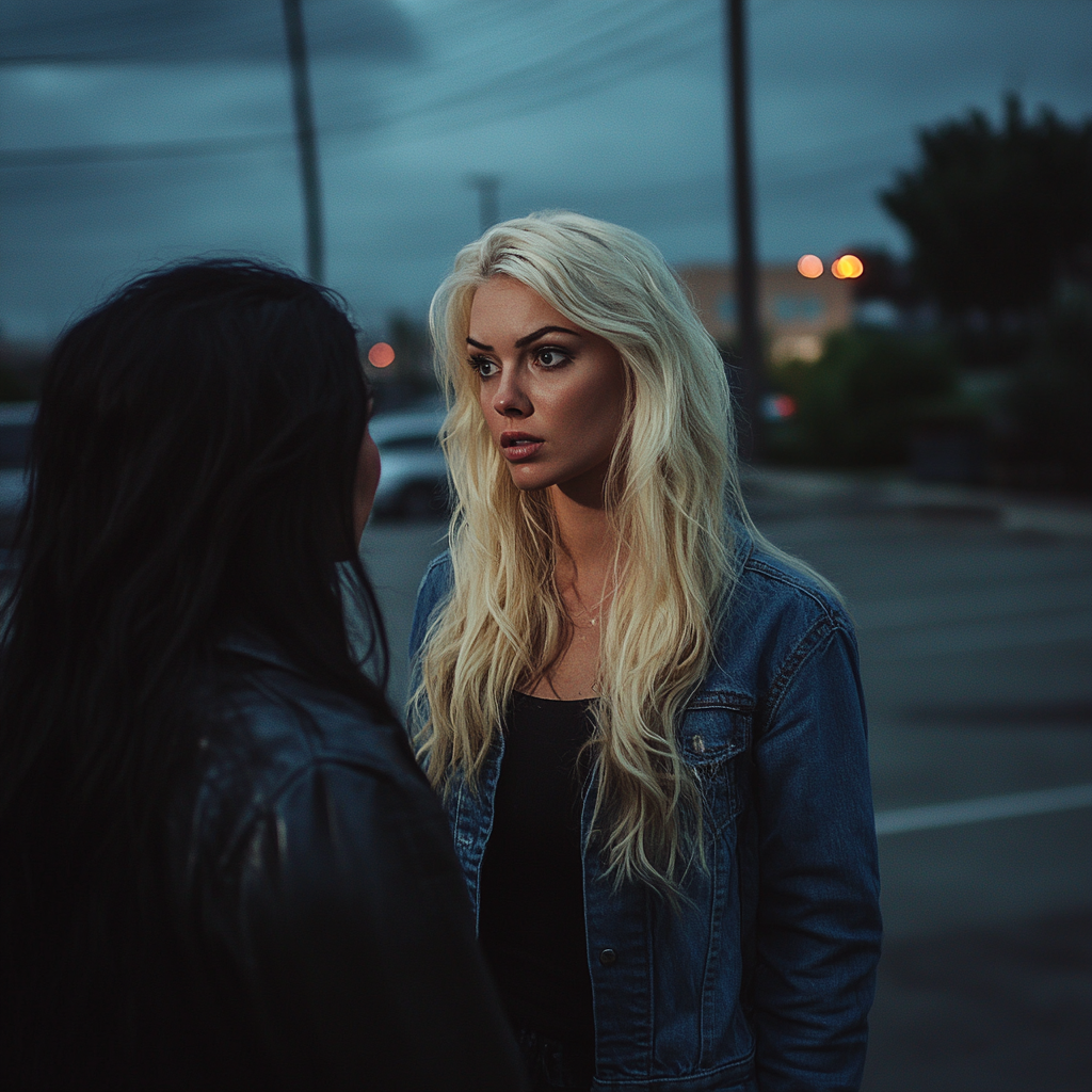 Linda confronte Lisa | Source : Midjourney
