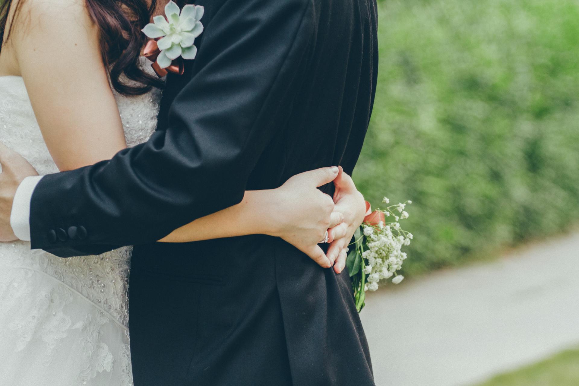 Un couple le jour de son mariage | Source : Pexels