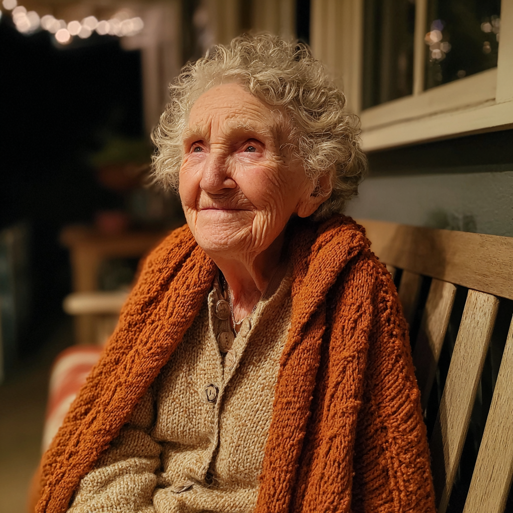 Une vieille femme | Source : Midjourney