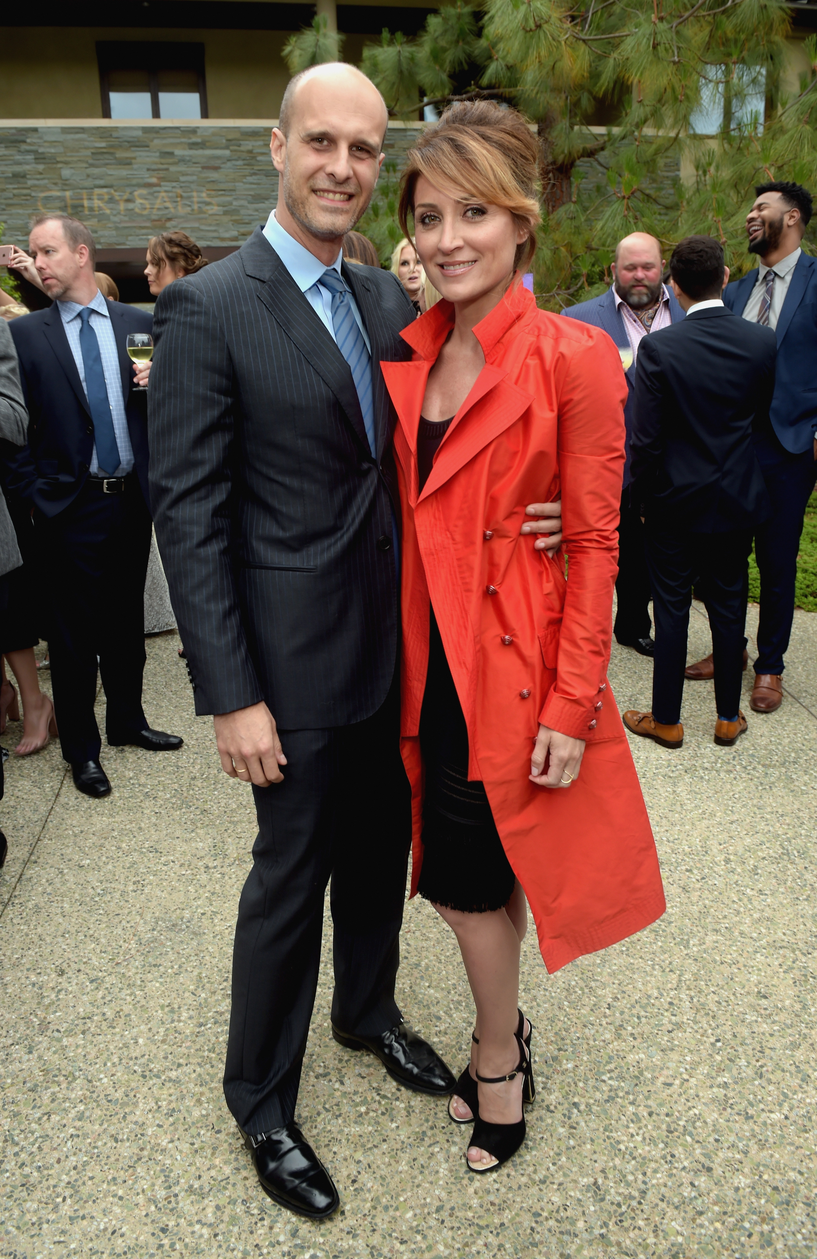 Edoardo Ponti et Sasha Alexander lors du 15e bal annuel des papillons Chrysalis, le 11 juin 2016, à Brentwood, en Californie. | Source : Getty Images