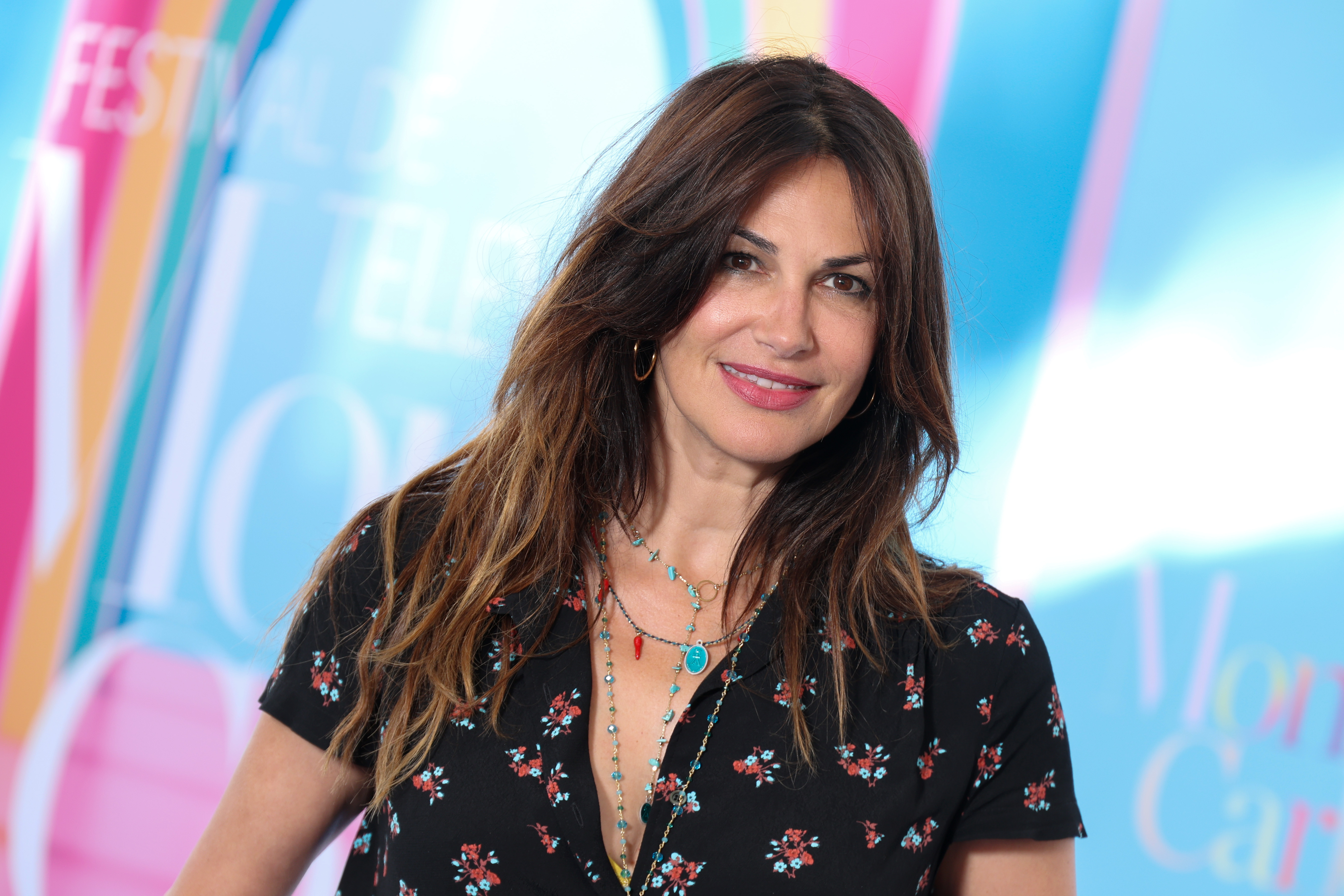 Helena Noguerra assiste au photocall « Nouveau Jour » lors du 64e Festival de la télévision de Monte-Carlo, le 14 juin 2025 à Monte-Carlo, Monaco I Source : Getty Images