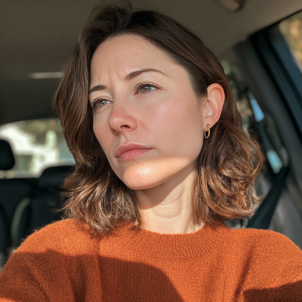 Une femme conduisant une voiture | Source : Midjourney