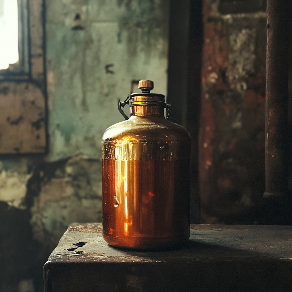 Un récipient de kérosène | Source : Midjourney