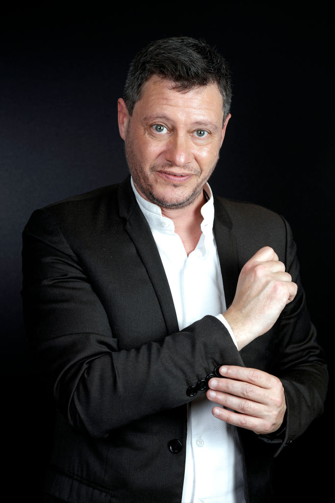 Jonathan Dassin, fils de Joe Dassin, pose lors d'une séance de portrait à Paris, France, le 21/10/2024 I Source : Getty Images