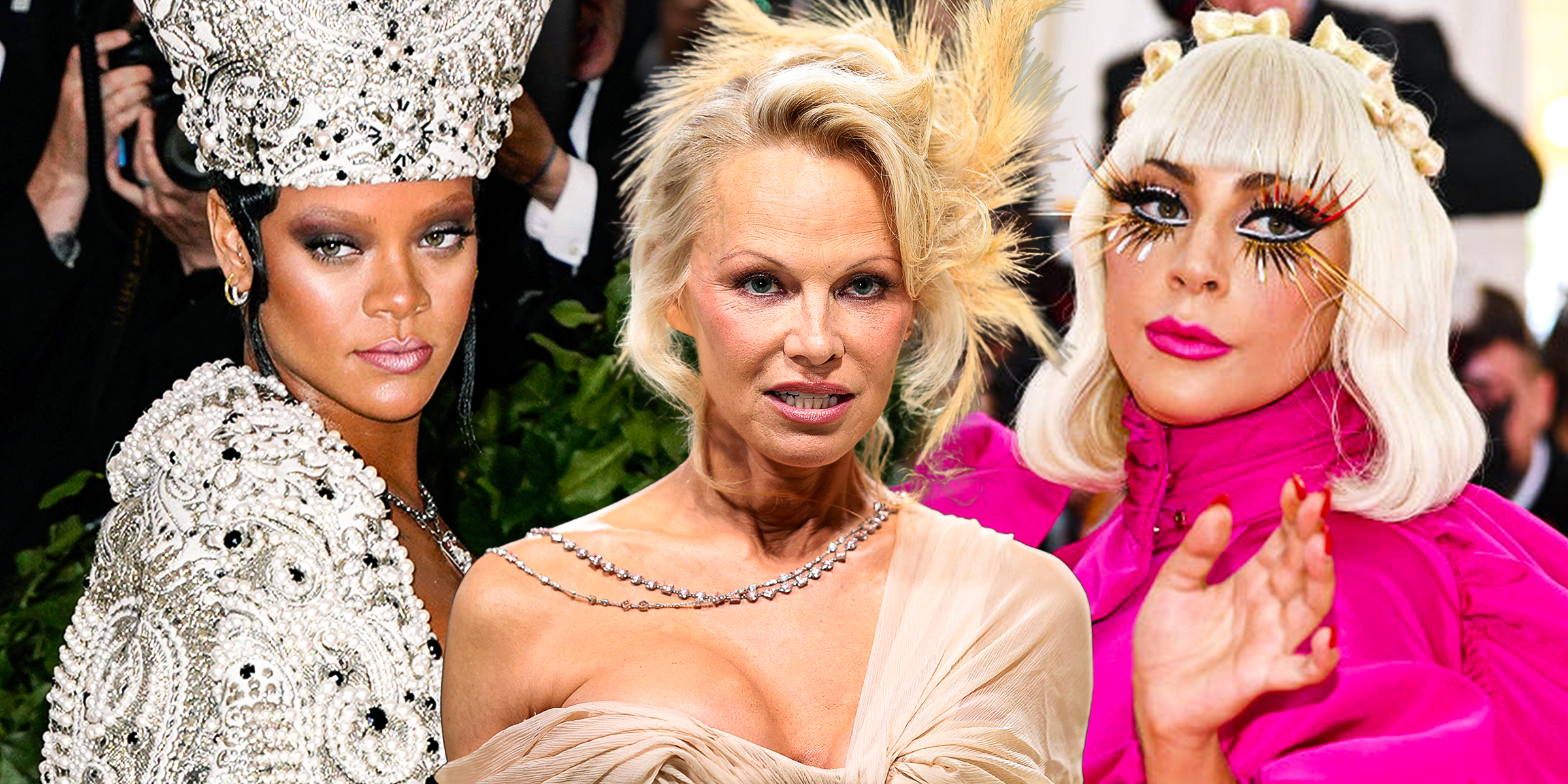Rihanna | Pamela Anderson | Lady Gaga | Source : Getty Images