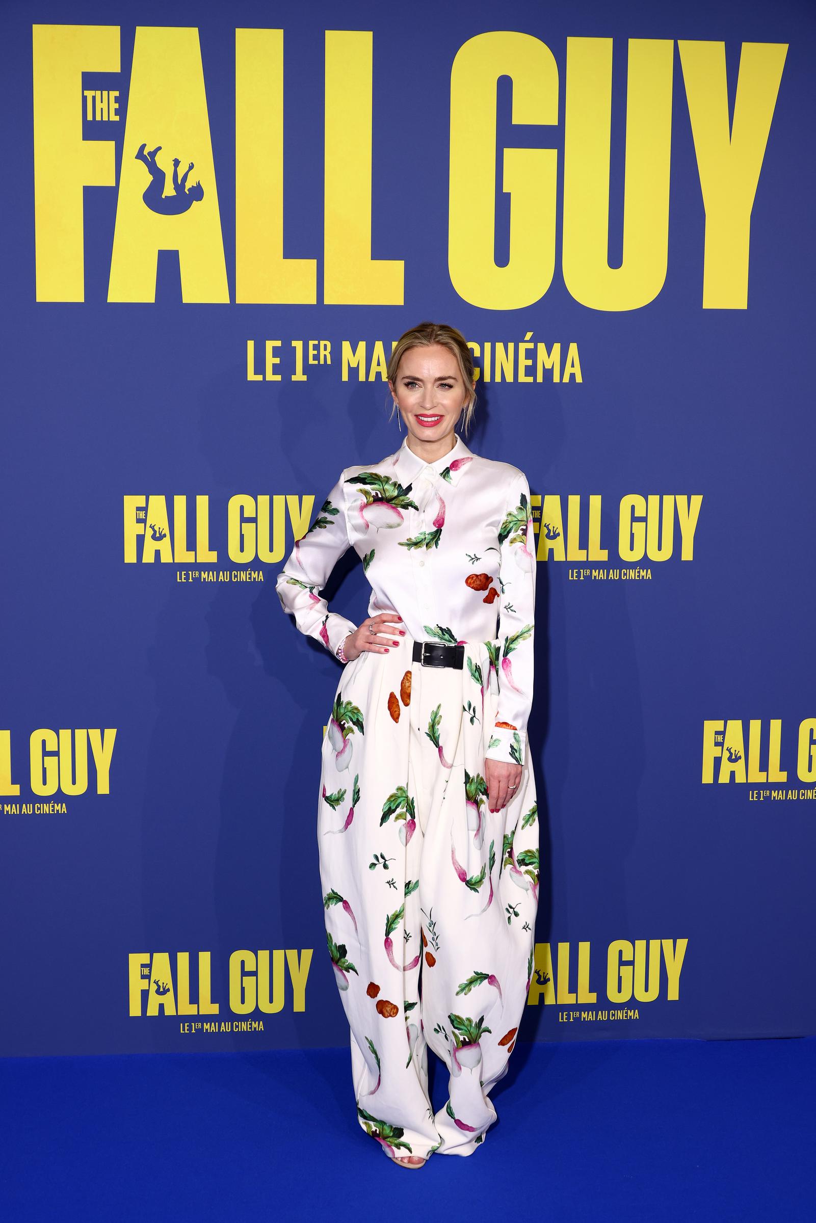 Emily Blunt assiste à la première de « The Fall Guy » à l'UGC Normandie le 23 avril 2024 à Paris, France | Source : Getty Images