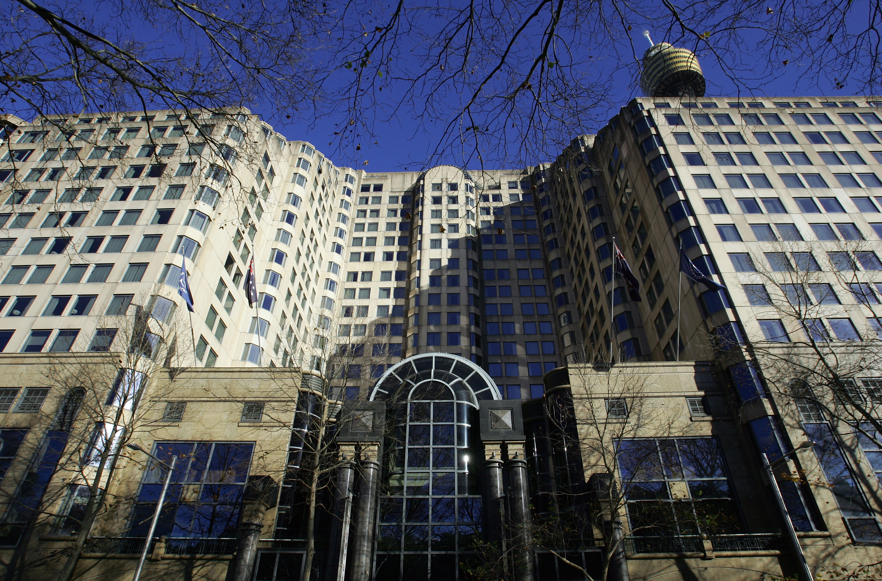 Vue générale de l'hôtel Sheraton on the Park le 26 juin 2009 à Sydney, en Australie. | Source : Getty Images