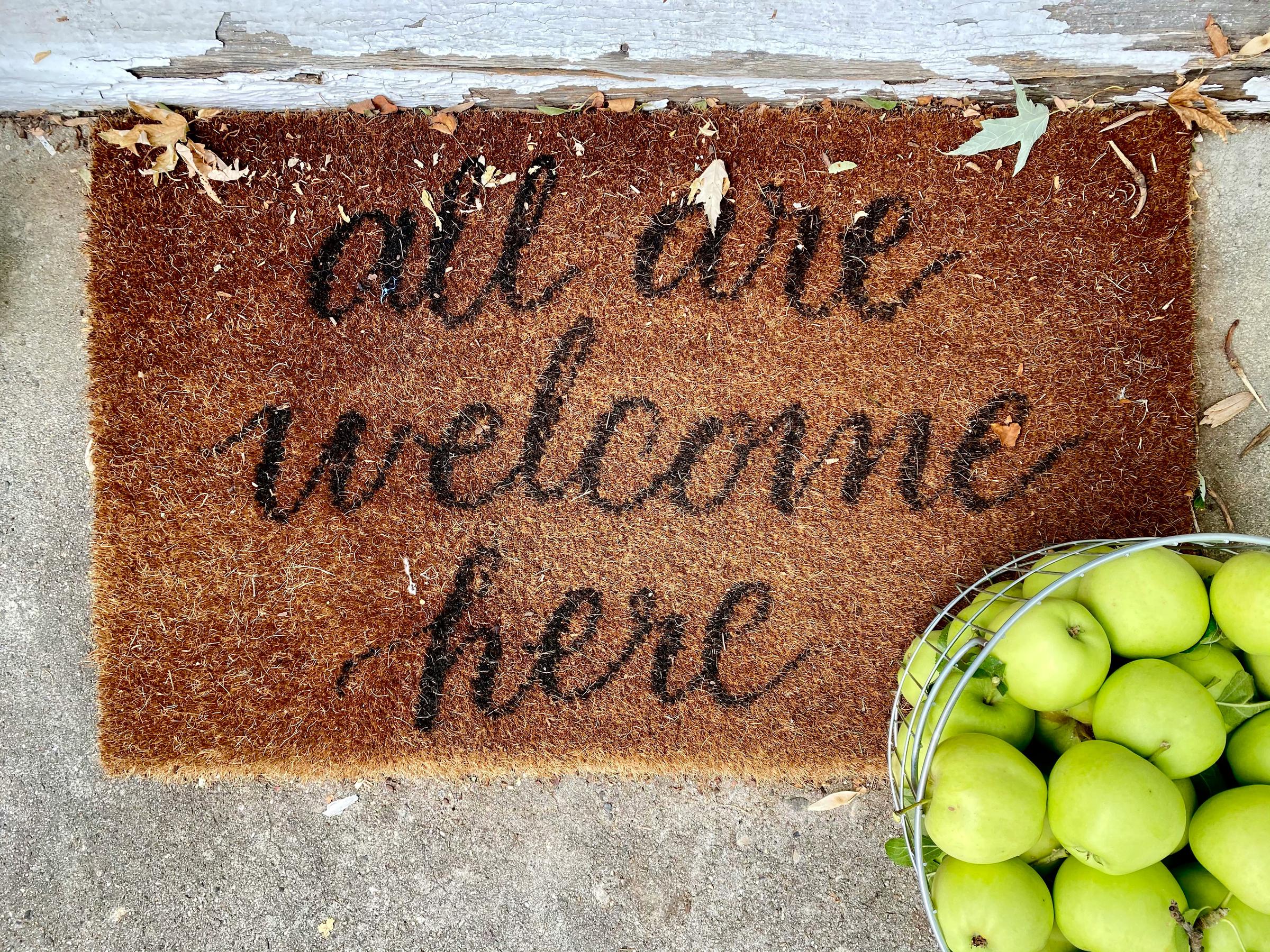 Un tapis de bienvenue | Source : Unsplash