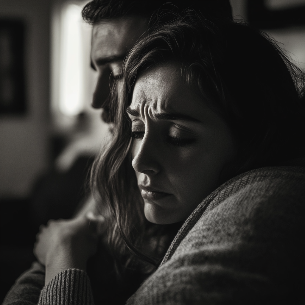 Un couple triste | Source : Midjourney