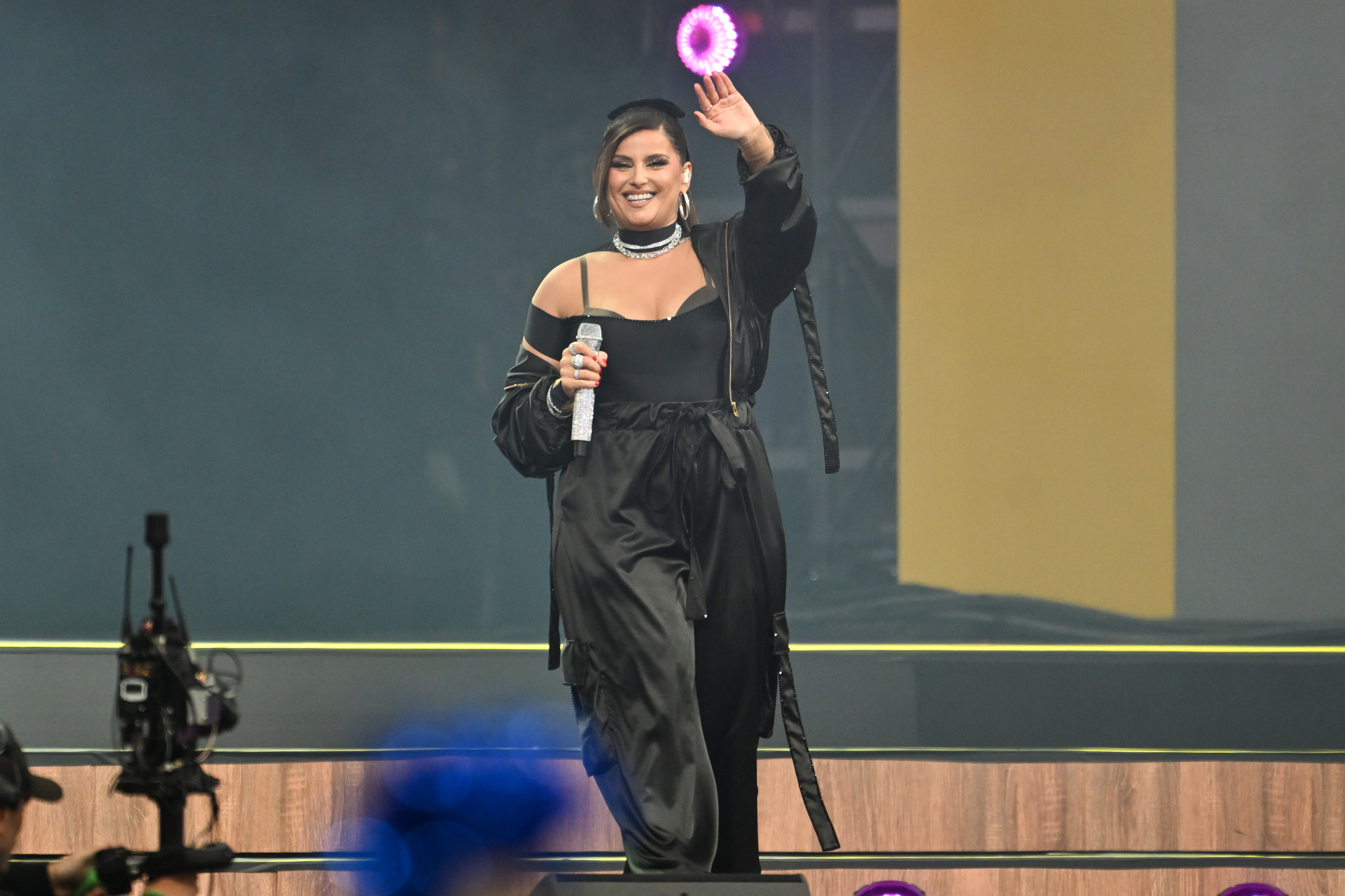 Nelly Furtado lors de la cérémonie d'ouverture des Invictus Games 2025 au BC Place, le 8 février à Vancouver, au Canada | Source : Getty Images