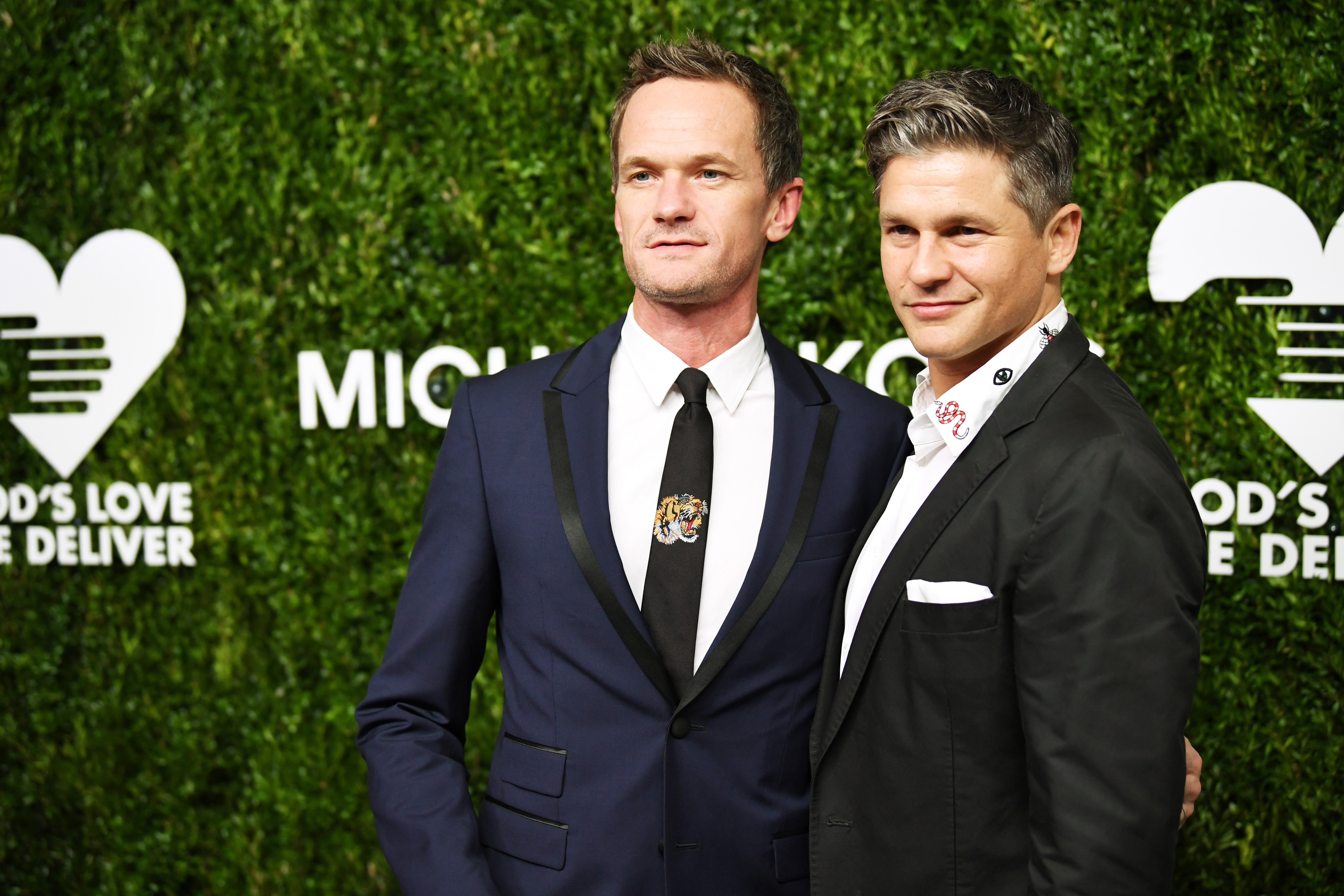 Neil Patrick Harris et David Burtka lors de la cérémonie des Golden Heart Awards organisée par God's Love We Deliver, le 16 octobre 2018, à New York. | Source : Getty Images