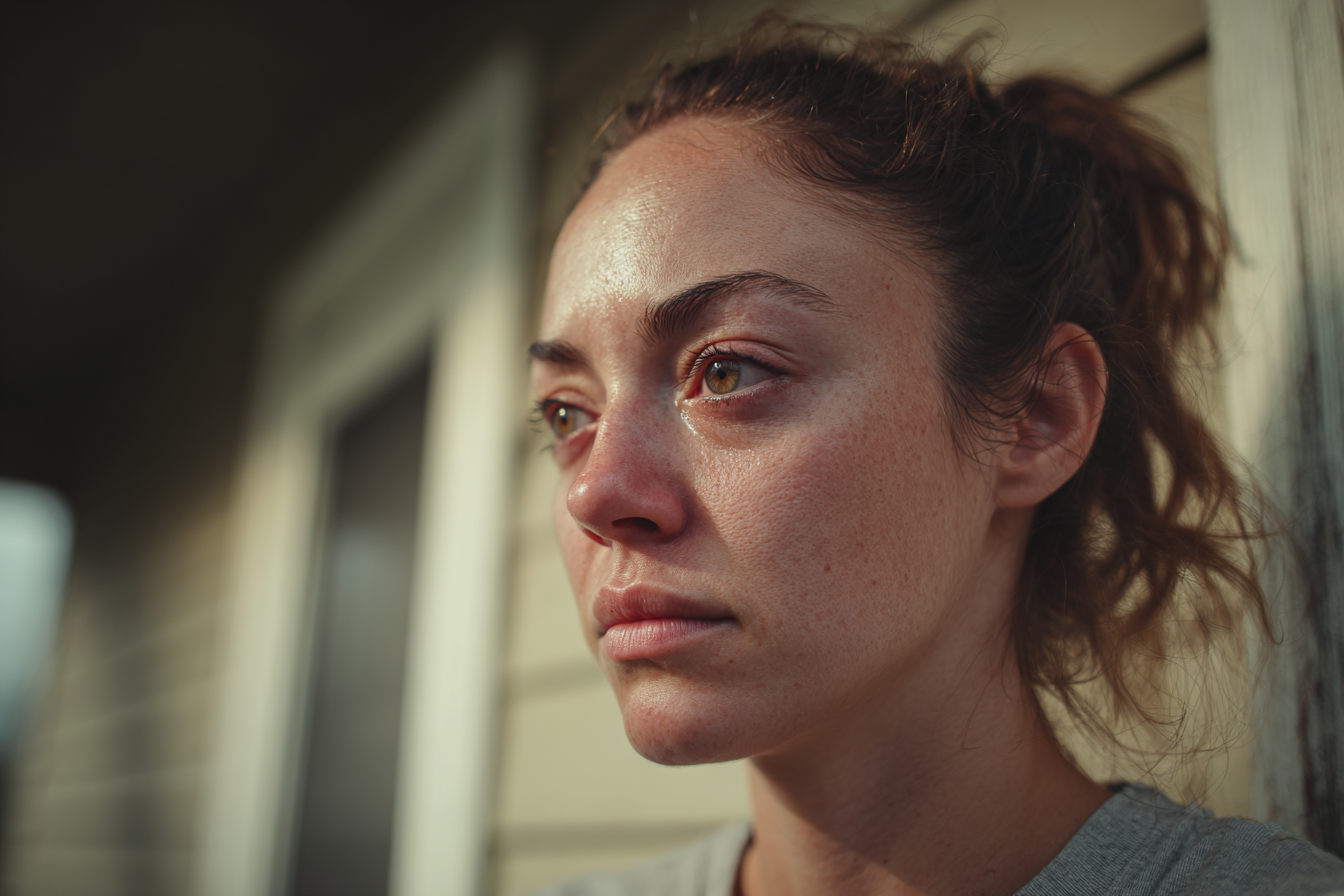 Gros plan sur le visage d'une femme | Source : Midjourney