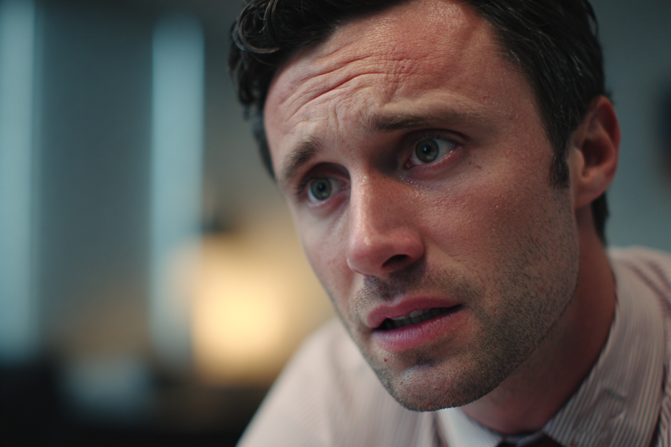 Un jeune homme qui parle | Source : Midjourney