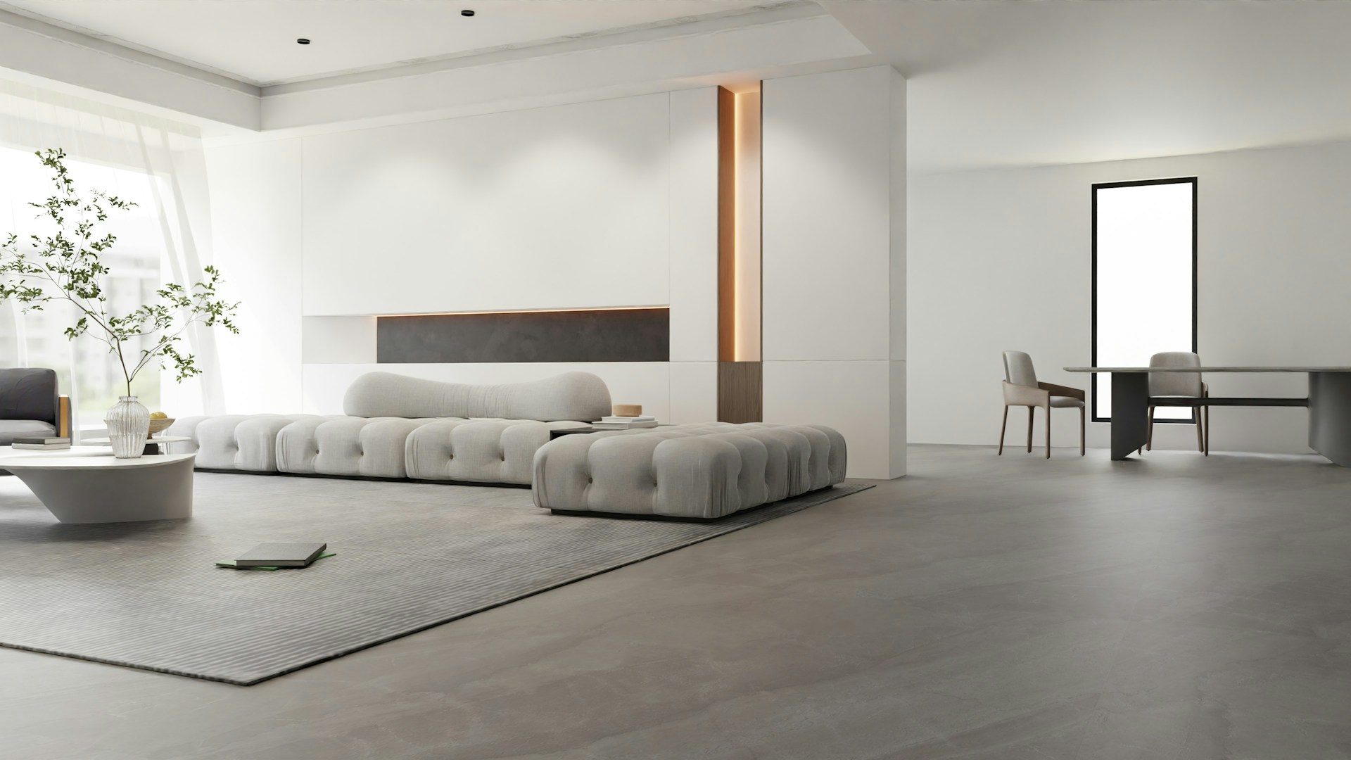 Un salon spacieux dans un appartement | Source : Unsplash