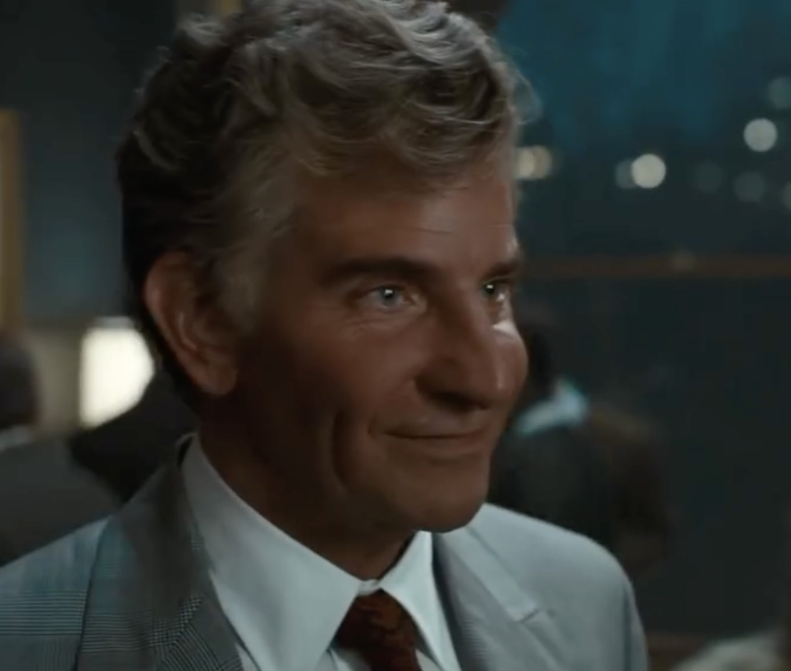 Bradley Cooper en Leonard Bernstein pour « Maestro », d'après un post daté du 25 février 2024 | Source : Instagram/maestrofilm