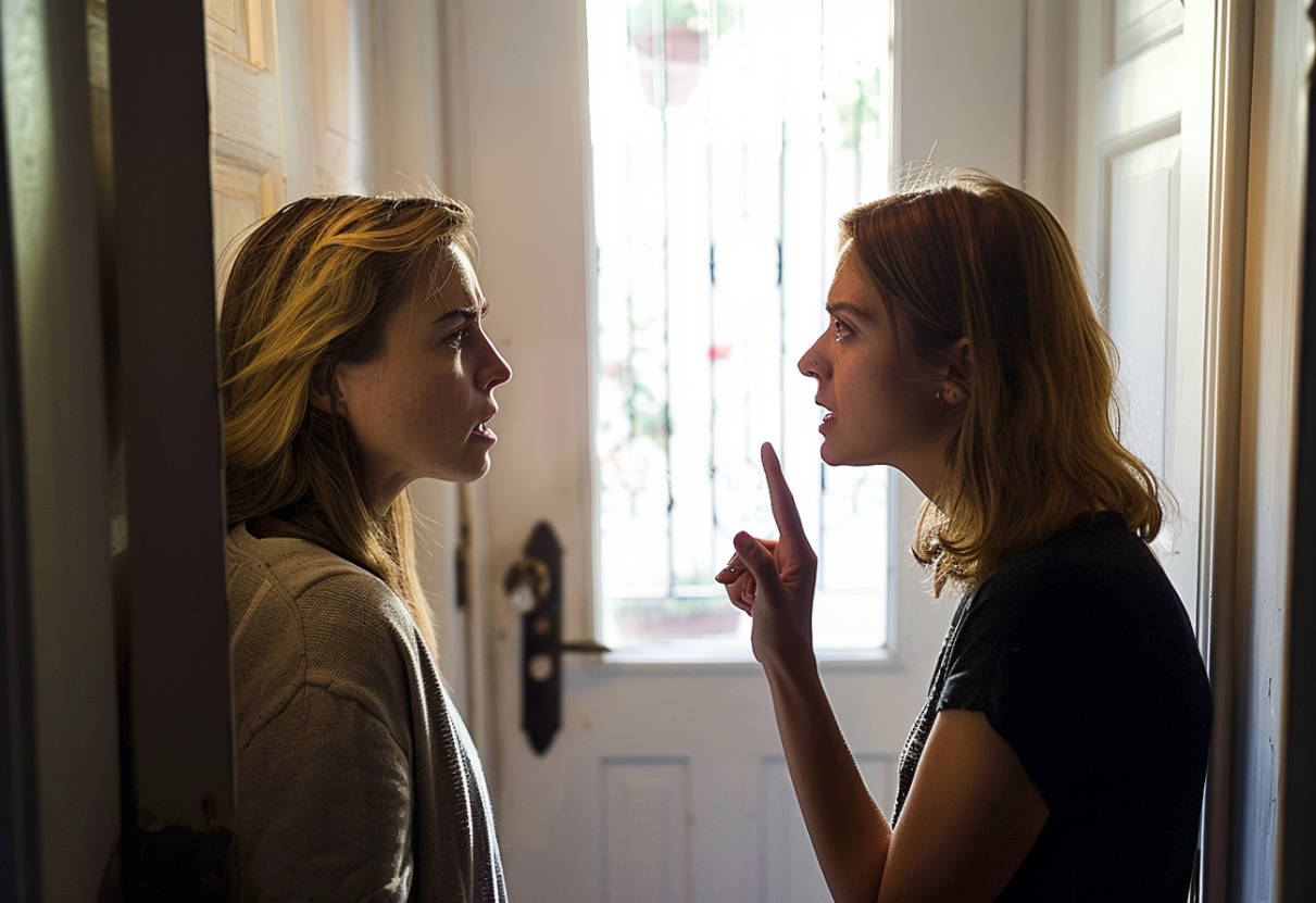 Des femmes qui se disputent | Source : Midjourney