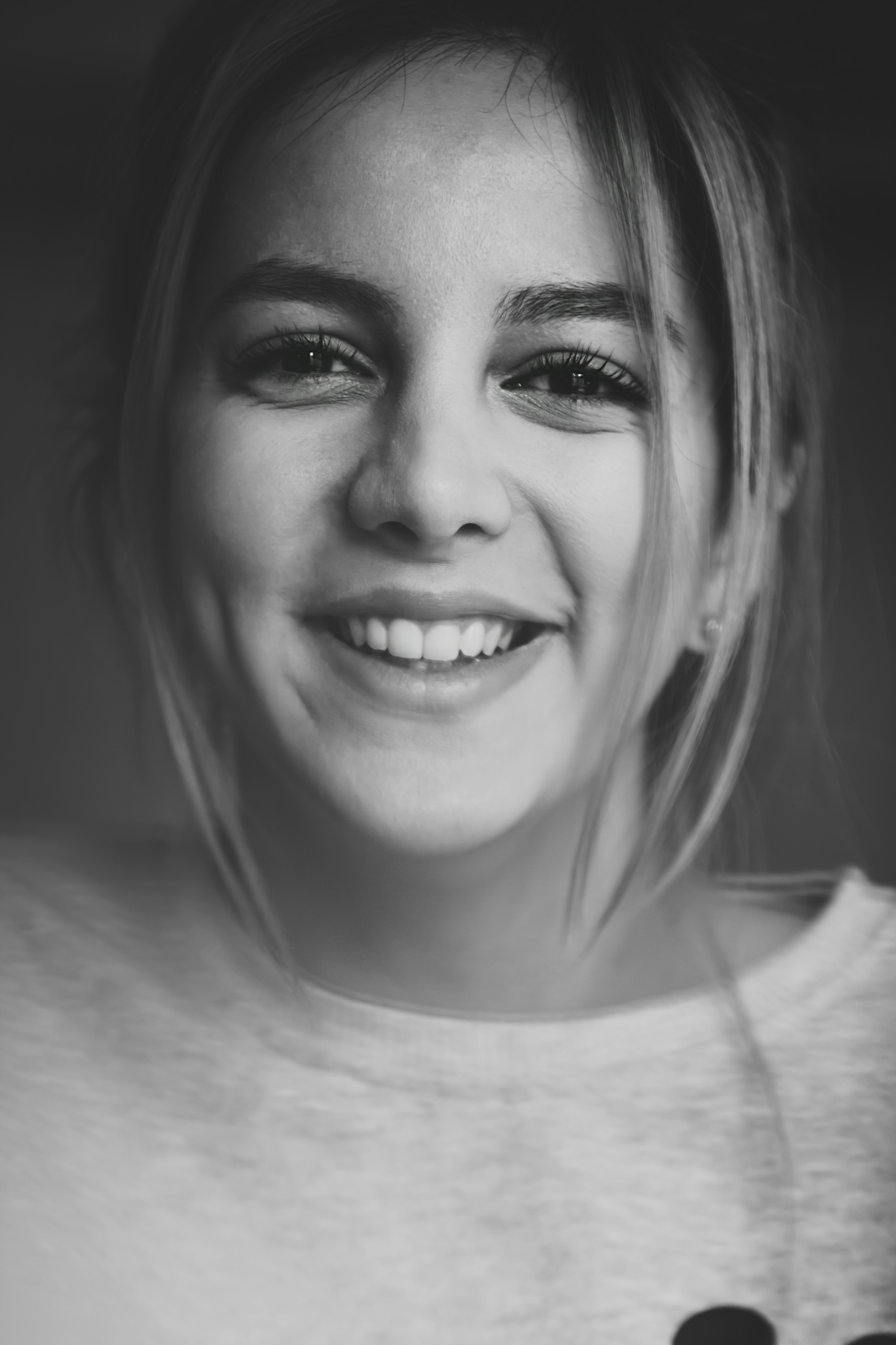 Une fille souriante | Source : Unsplash