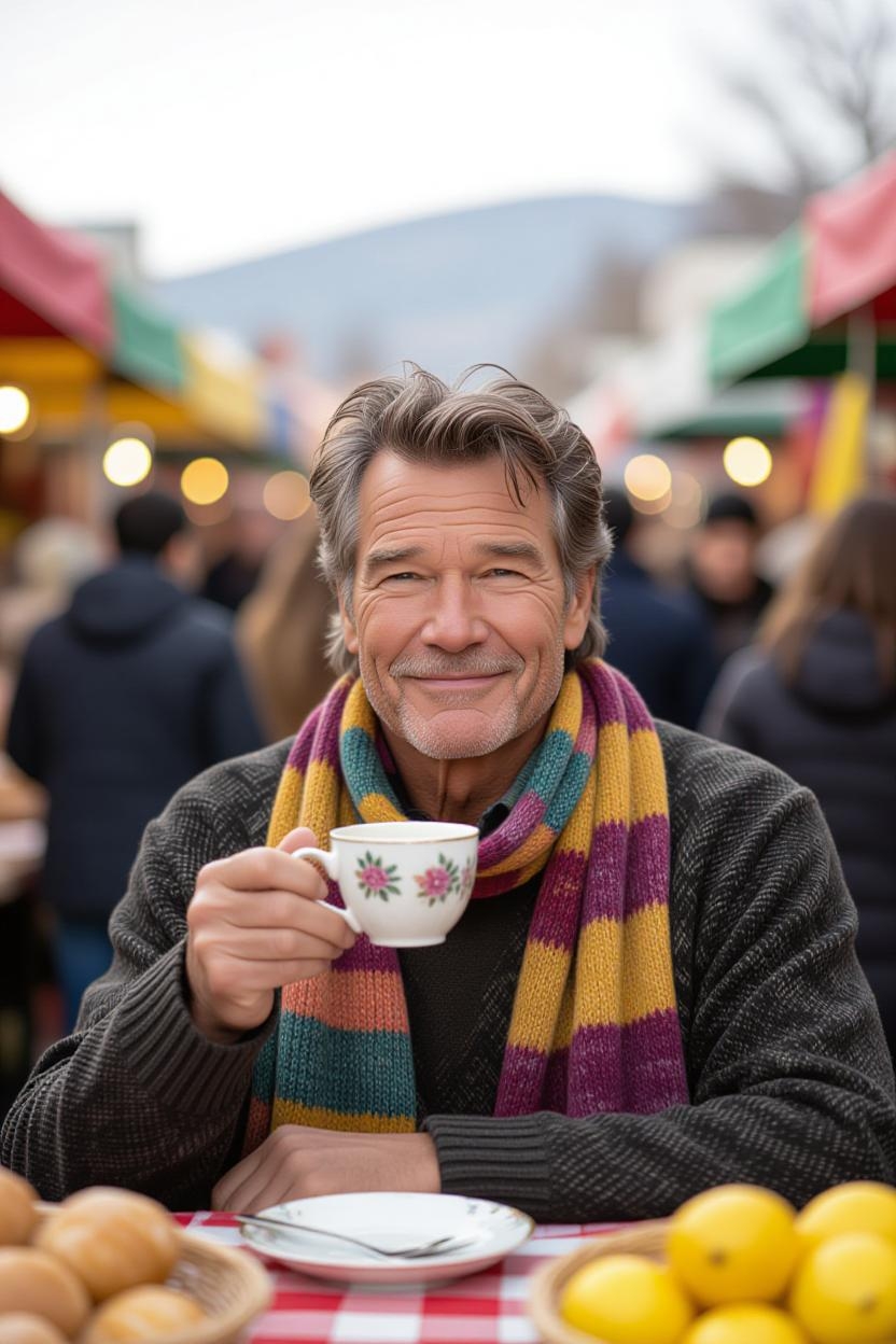 Ce à quoi aurait pu ressembler Patrick Swayze aujourd'hui, réimaginé grâce à l'IA. | Source : Grok