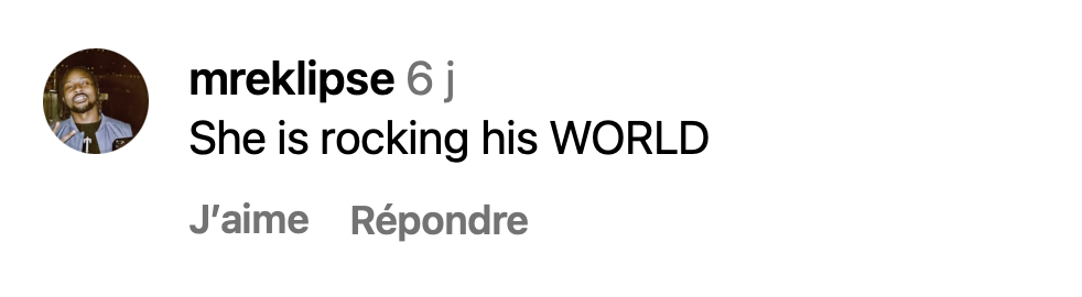 Capture d'écran du commentaire d'un internaute I Source : https://www.instagram.com/p/DTnpH0OgQ54/?utm_source=ig_embed&ig_rid=28aebeeb-e8b9-4a0d-b596-a21820b127d1