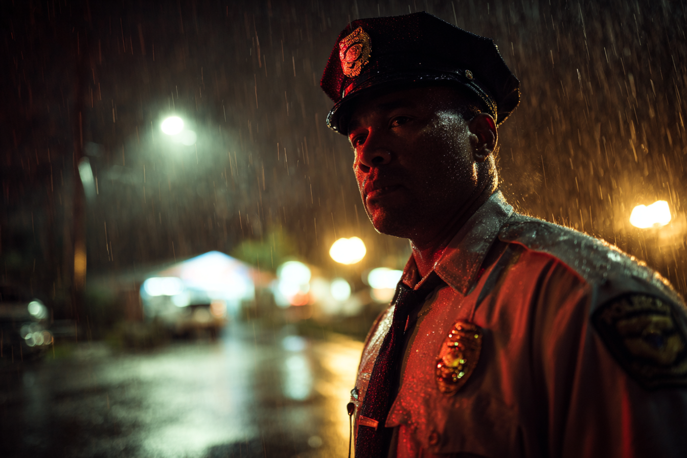 Un agent de police | Source : Midjourney
