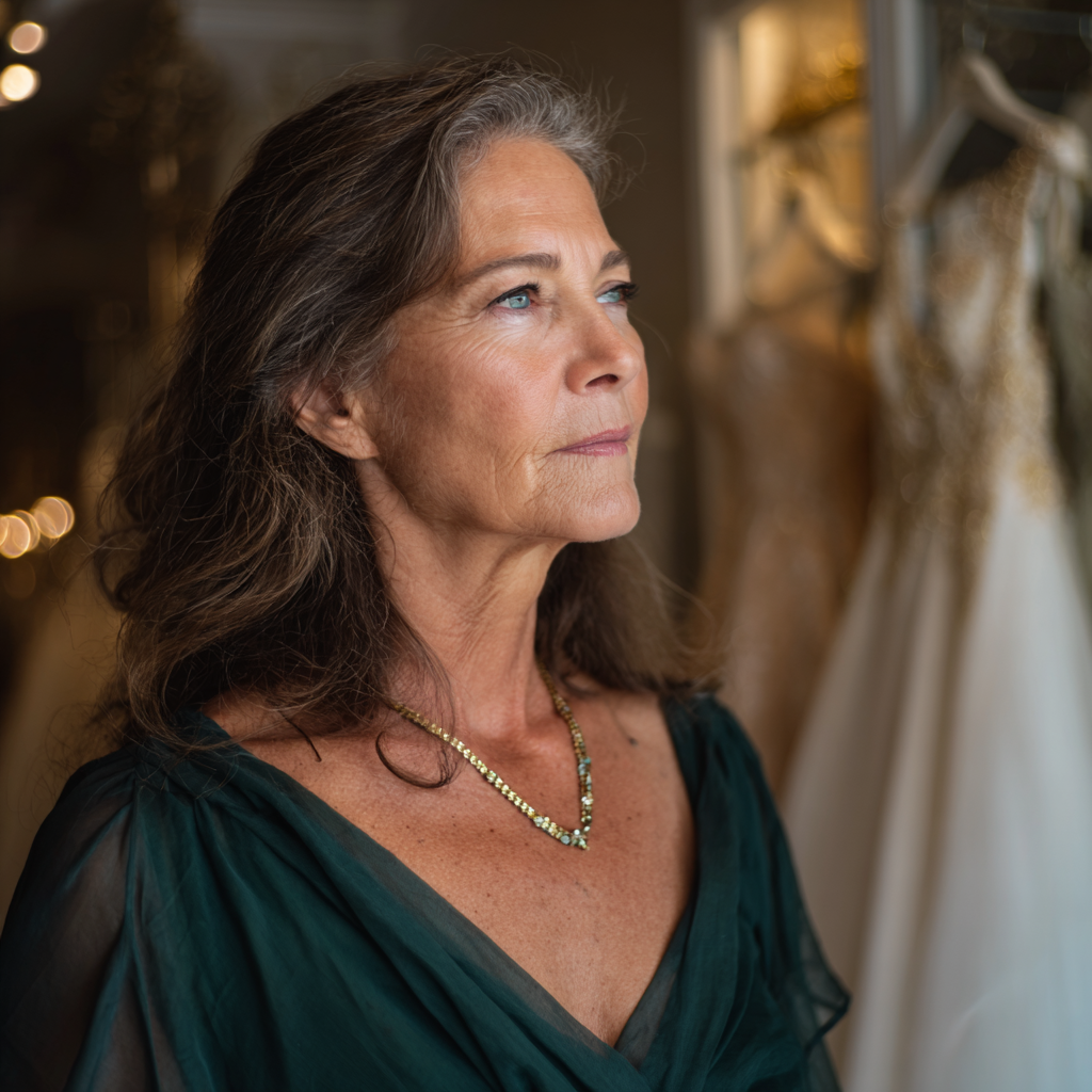 Une femme âgée pensive | Source : Midjourney